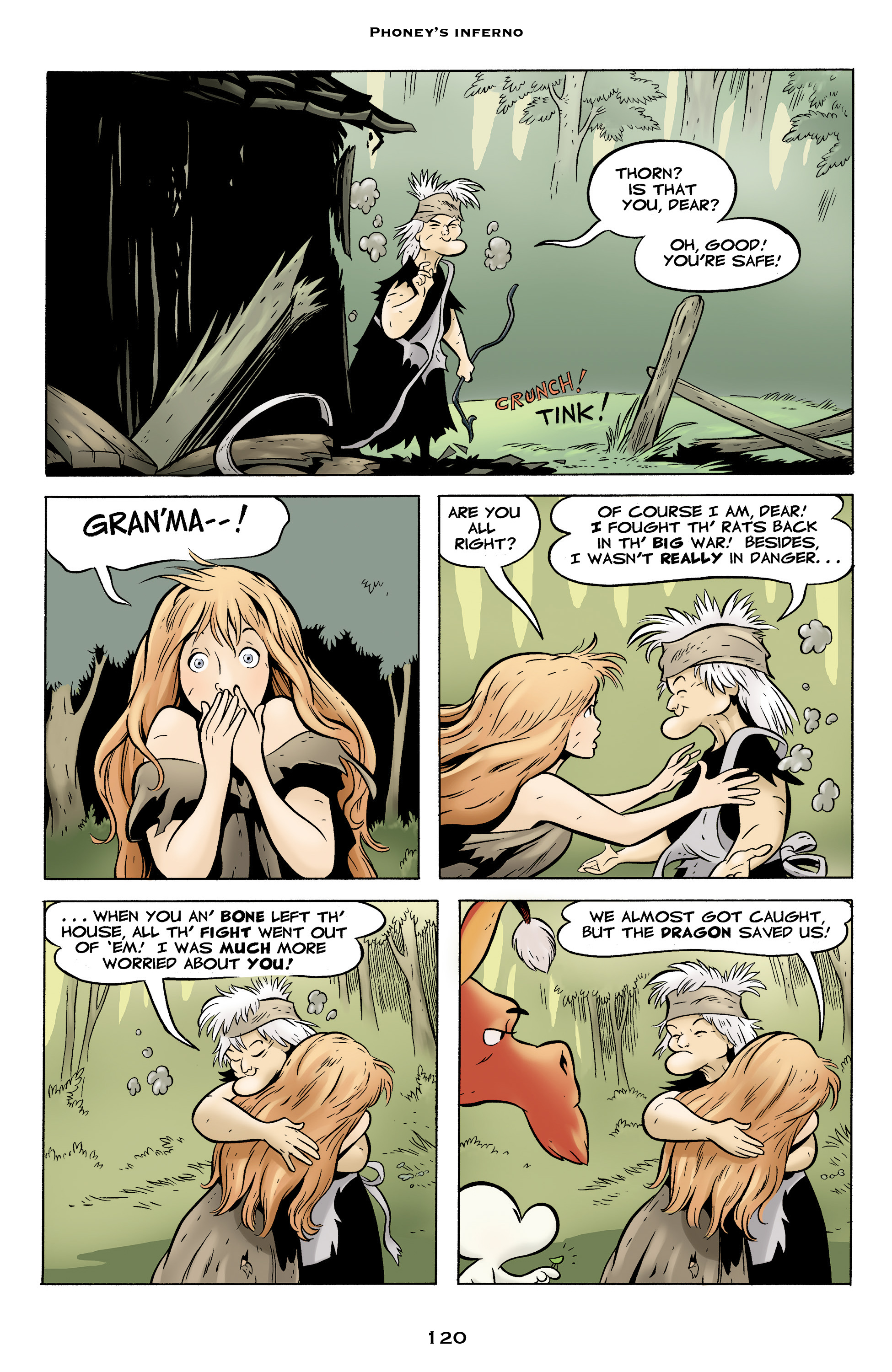 Read online Bone: Out From Boneville comic -  Issue # TPB - 120