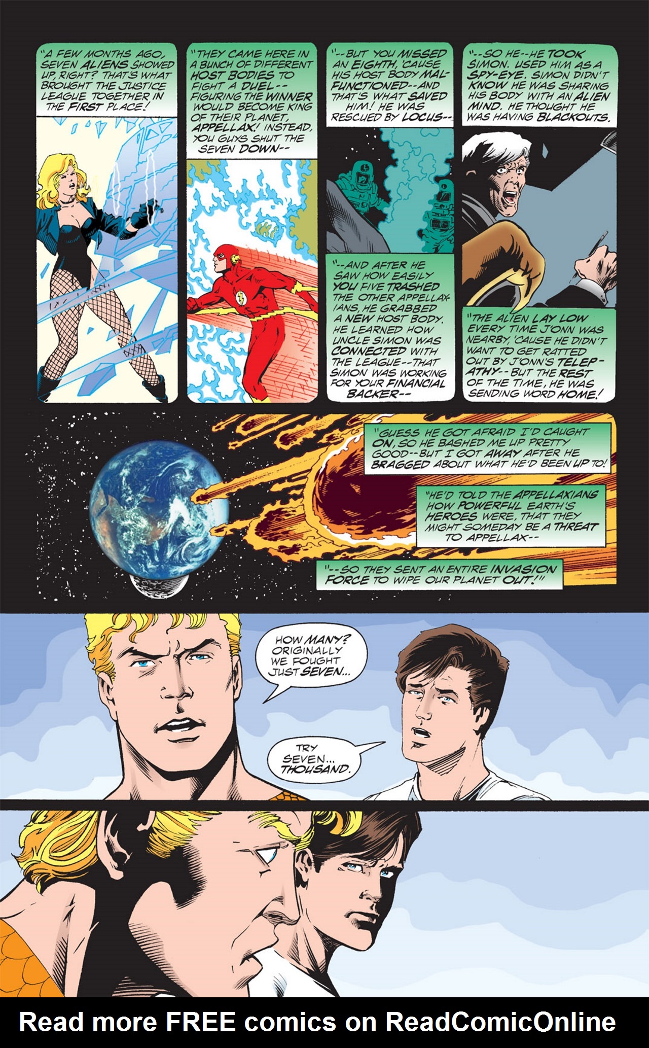 Read online JLA: Year One comic -  Issue #11 - 8