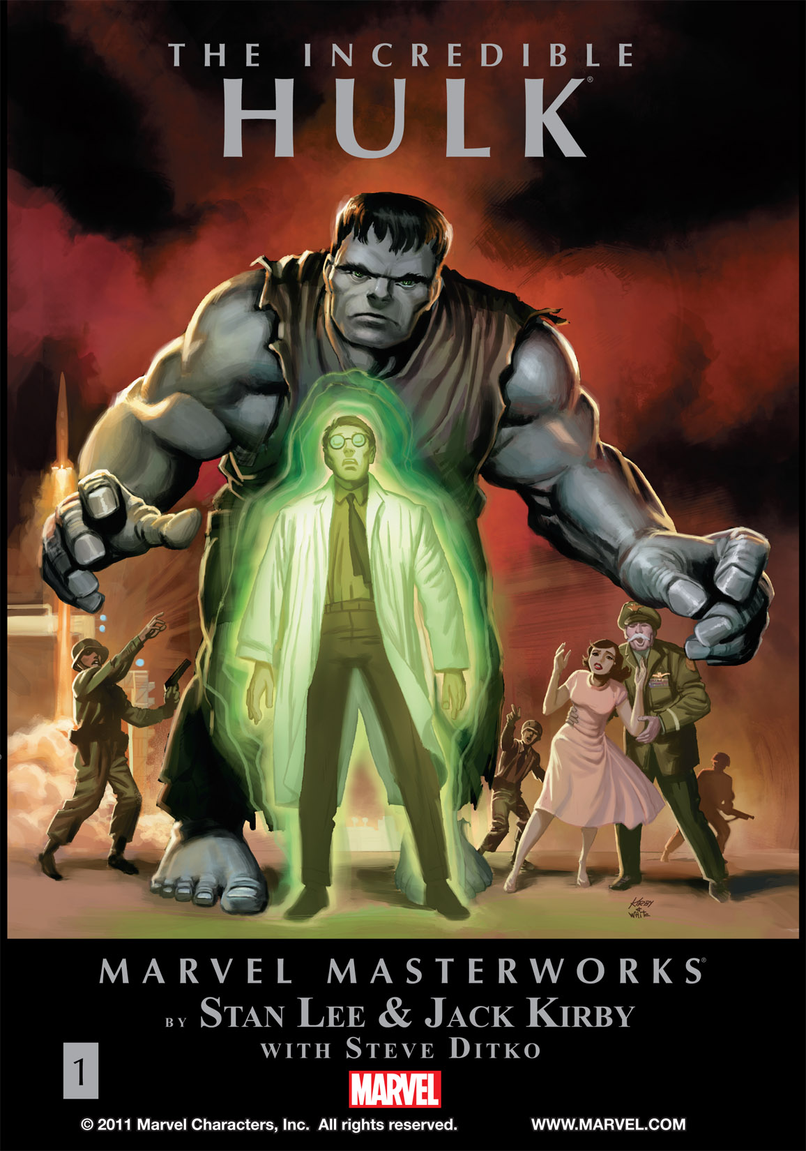 Read online Marvel Masterworks: The Incredible Hulk comic -  Issue # TPB 1 (Part 1) - 1