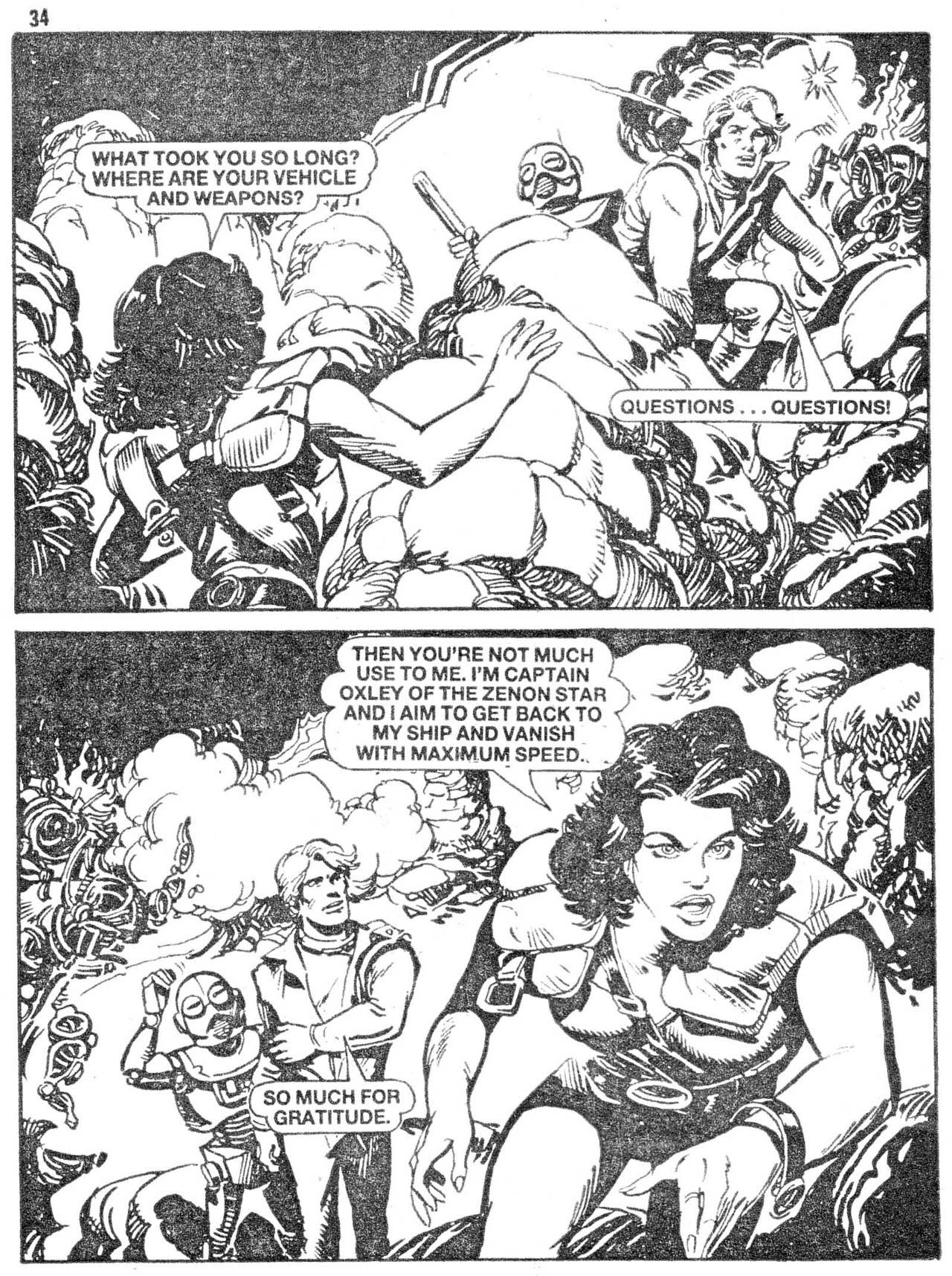 Read online Starblazer comic -  Issue #201 - 35