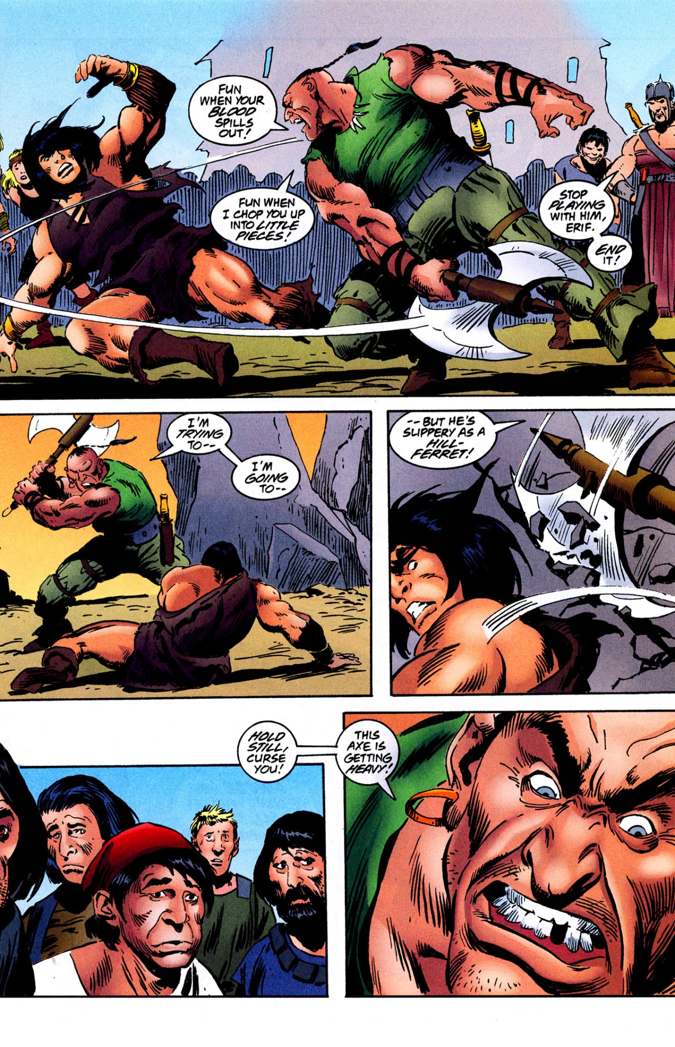 Read online Conan the Barbarian: Death Covered In Gold comic -  Issue #2 - 17