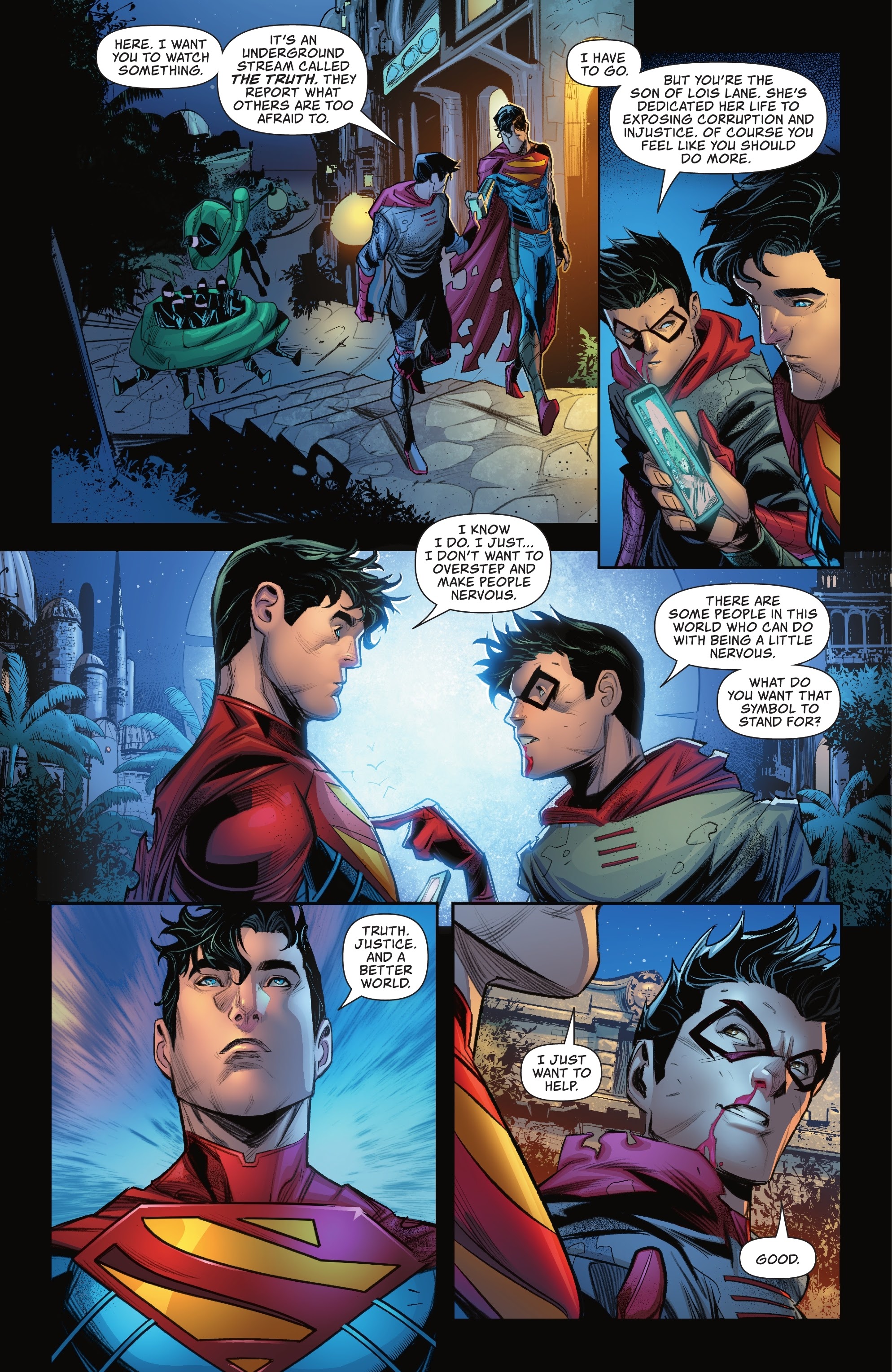 Read online Superman: Son of Kal-El comic -  Issue #1 - 22