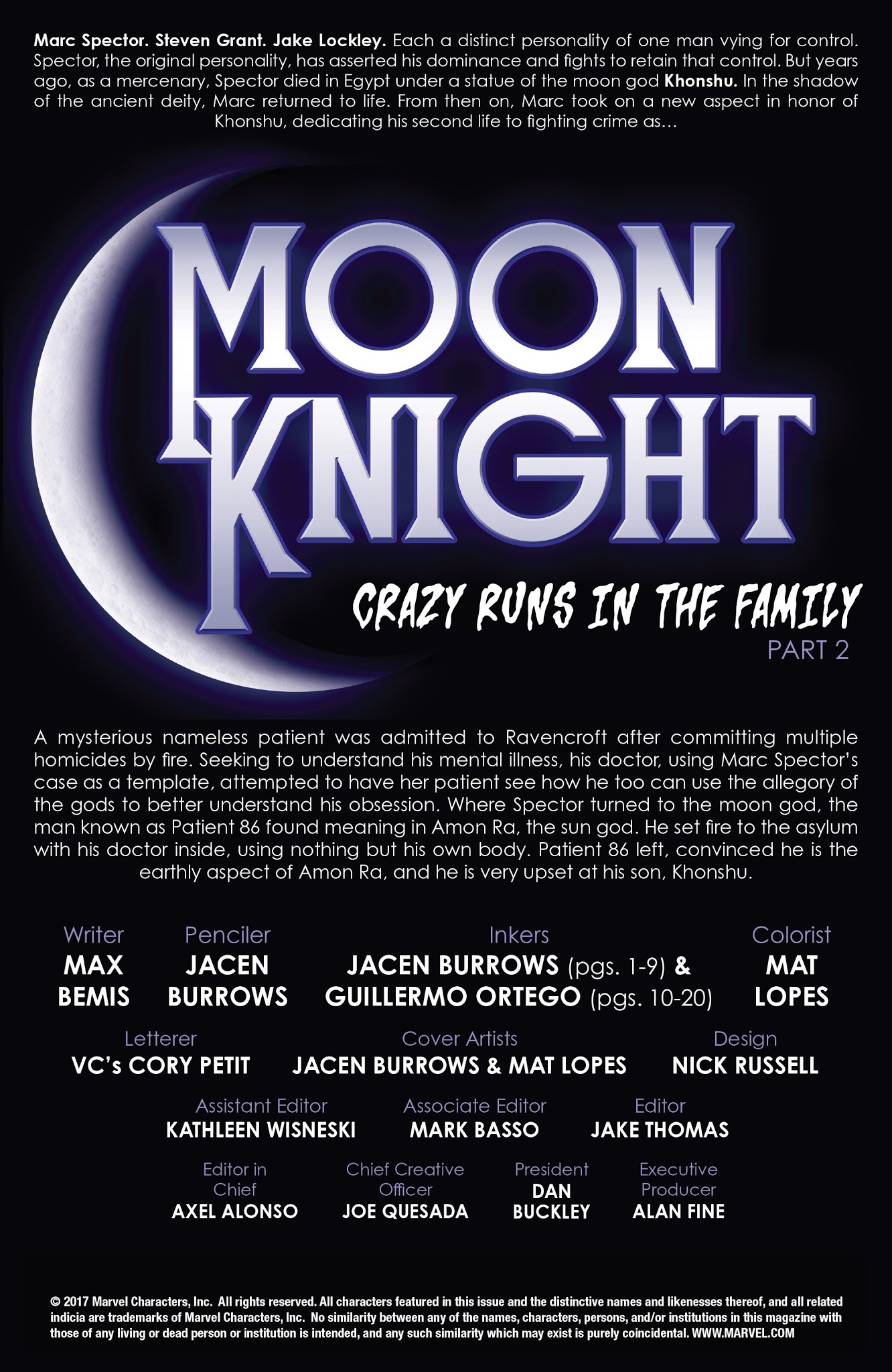 Read online Moon Knight (2016) comic -  Issue #189 - 3