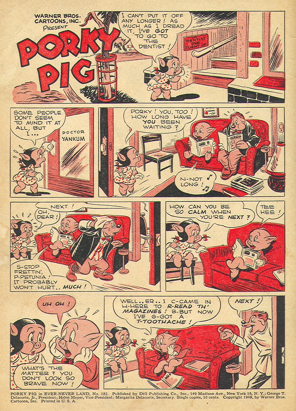 Read online Four Color Comics comic -  Issue #182 - 2