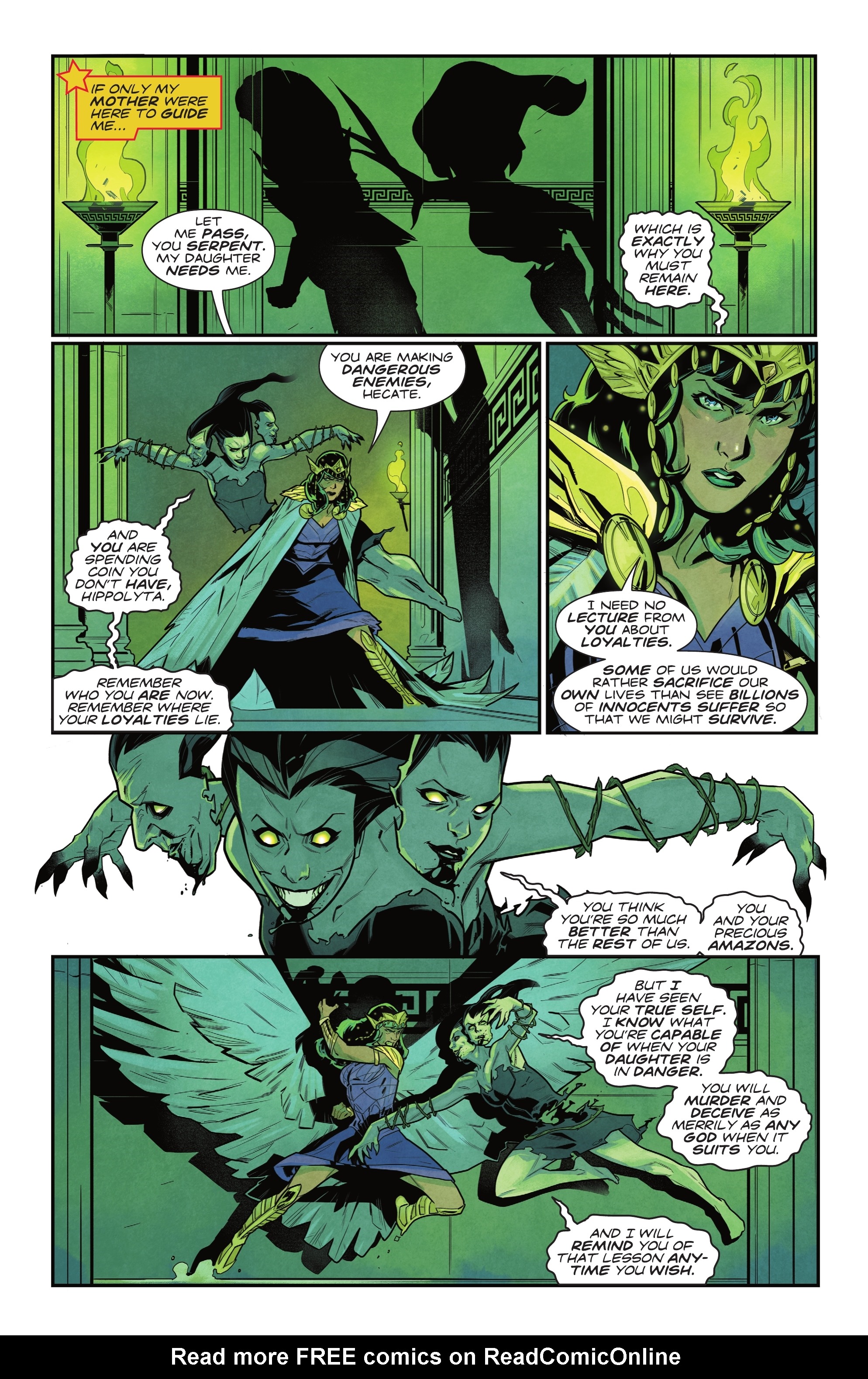 Read online Lazarus Planet: Revenge of the Gods comic -  Issue #1 - 21