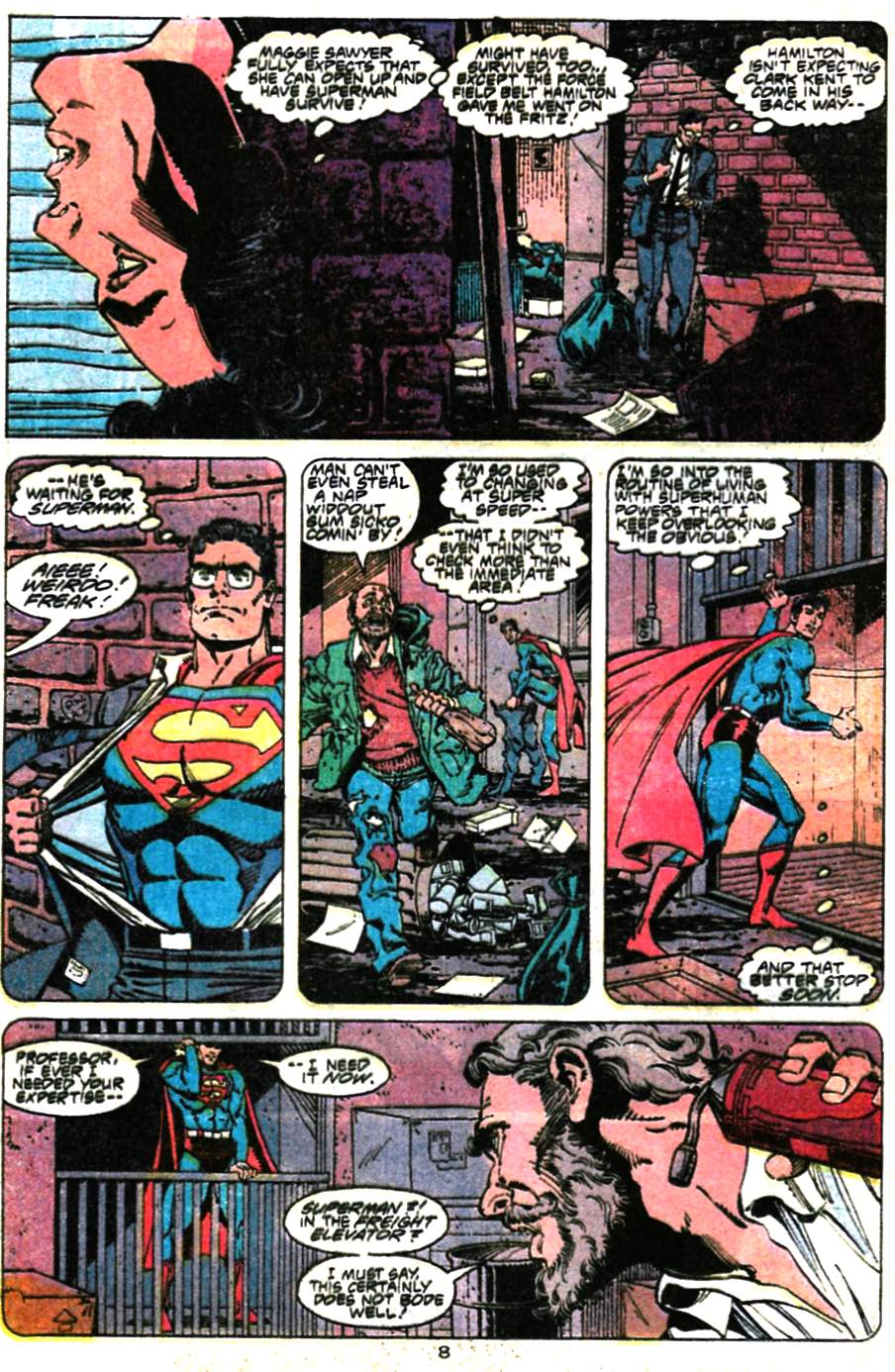 Read online Adventures of Superman (1987) comic -  Issue #472 - 9