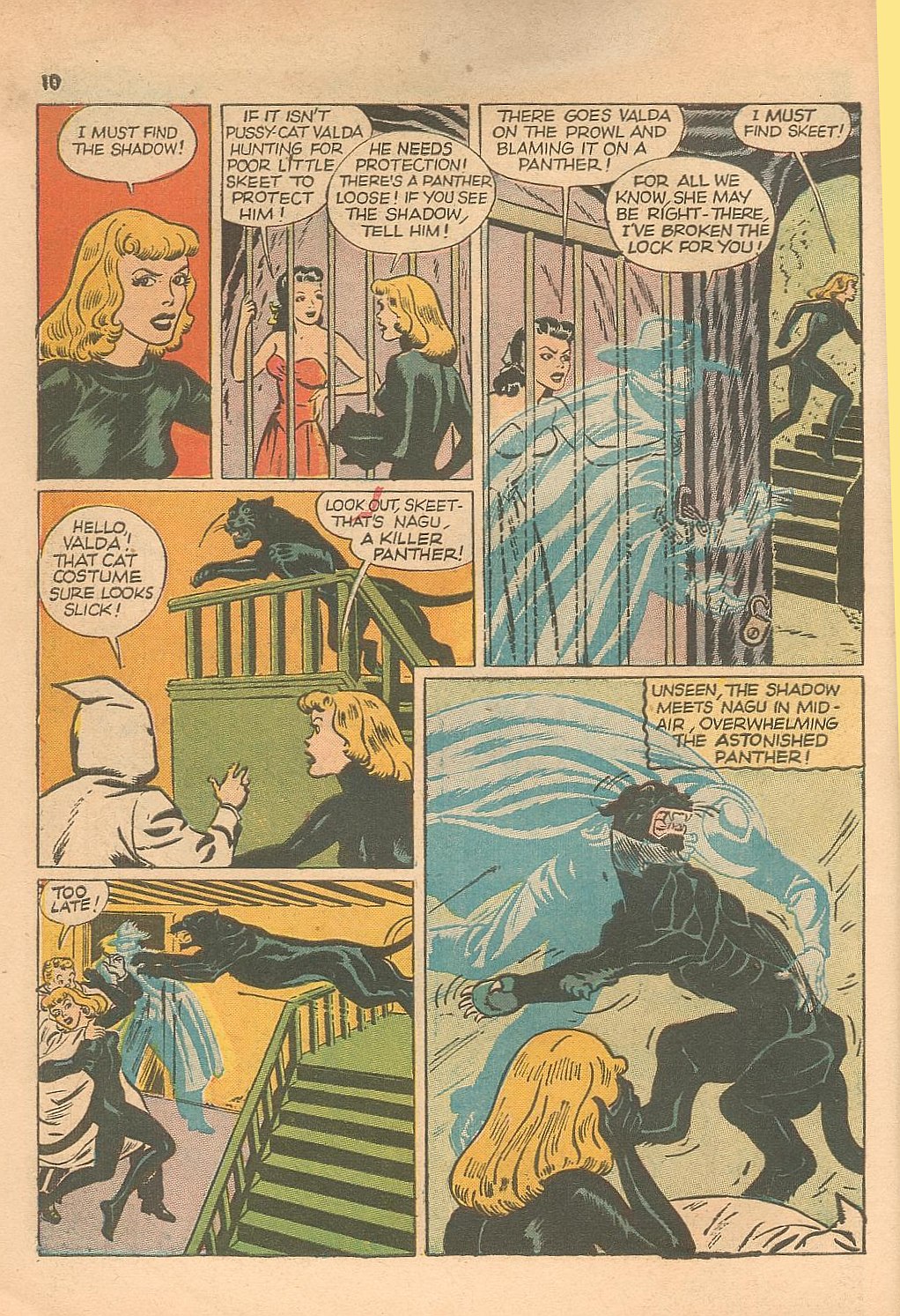 Read online Shadow Comics comic -  Issue #26 - 10