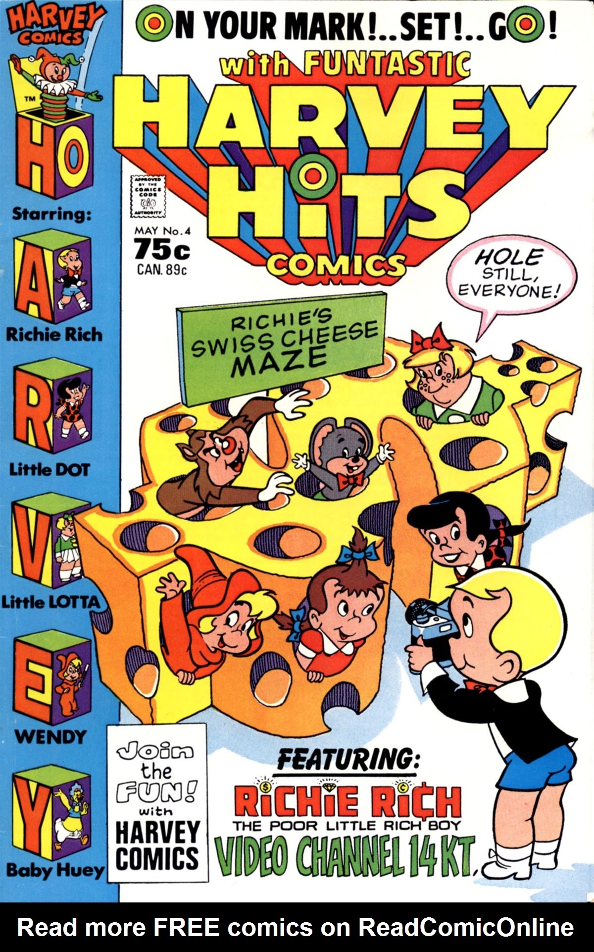 Read online Harvey Hits Comics comic -  Issue #4 - 1