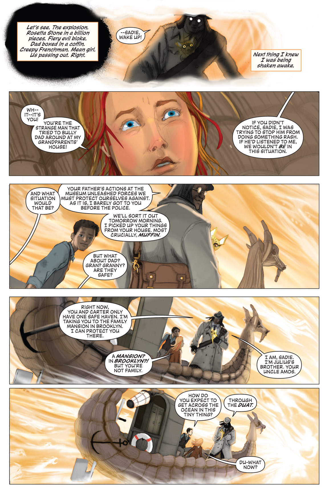 Read online The Kane Chronicles comic -  Issue # TPB 1 - 21