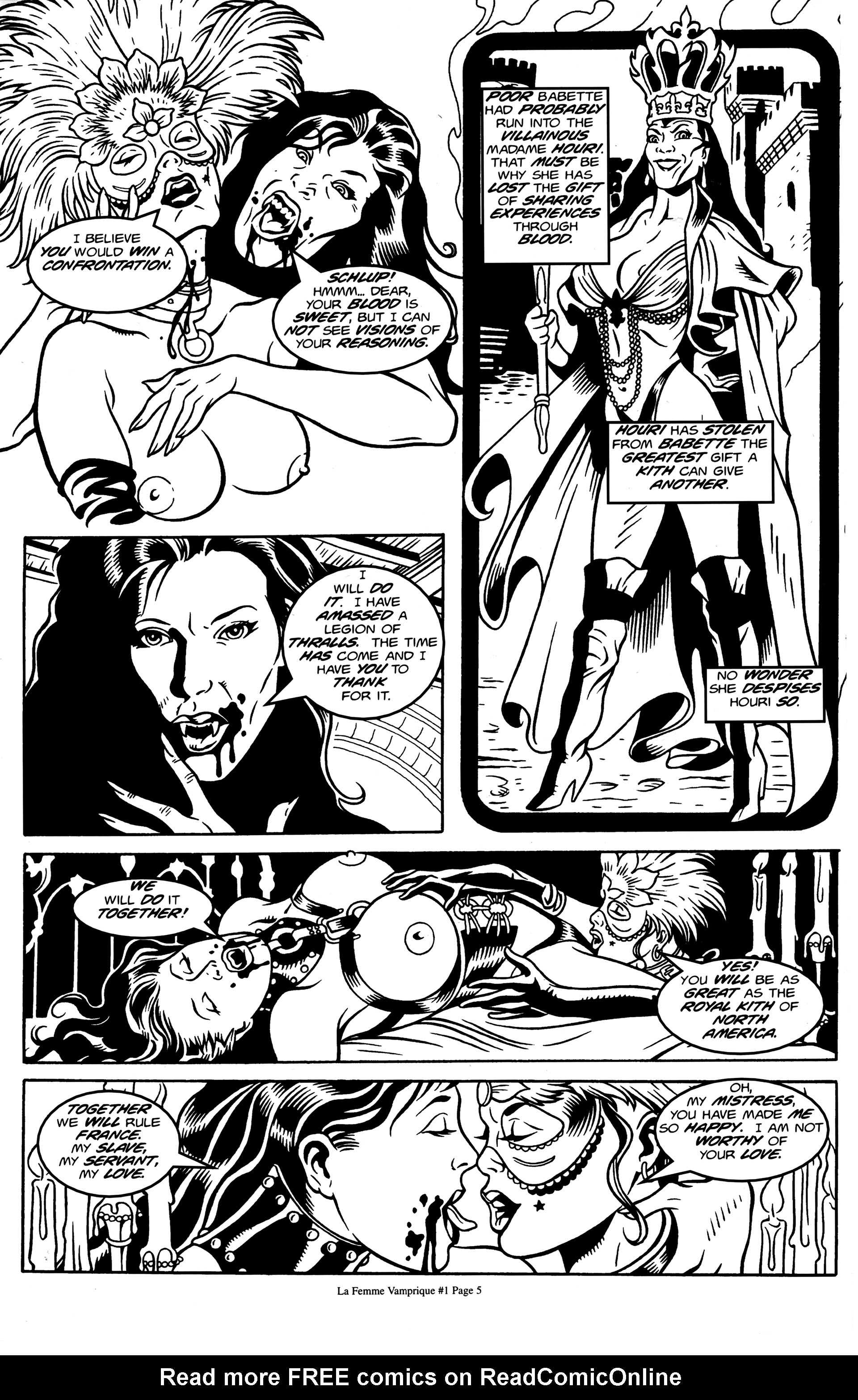 Read online La Femme Vampirique comic -  Issue # Full - 7