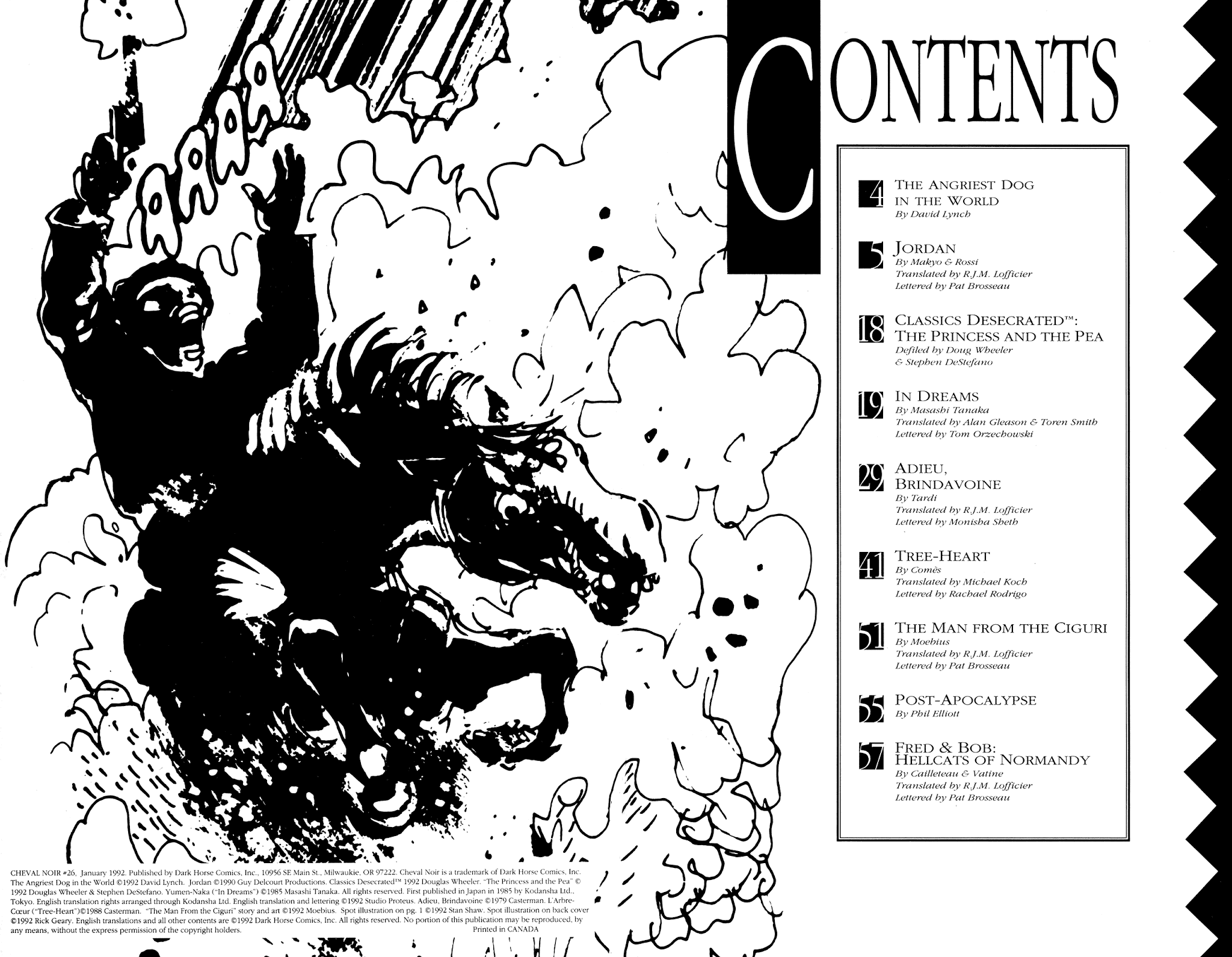 Read online Cheval Noir comic -  Issue #26 - 4