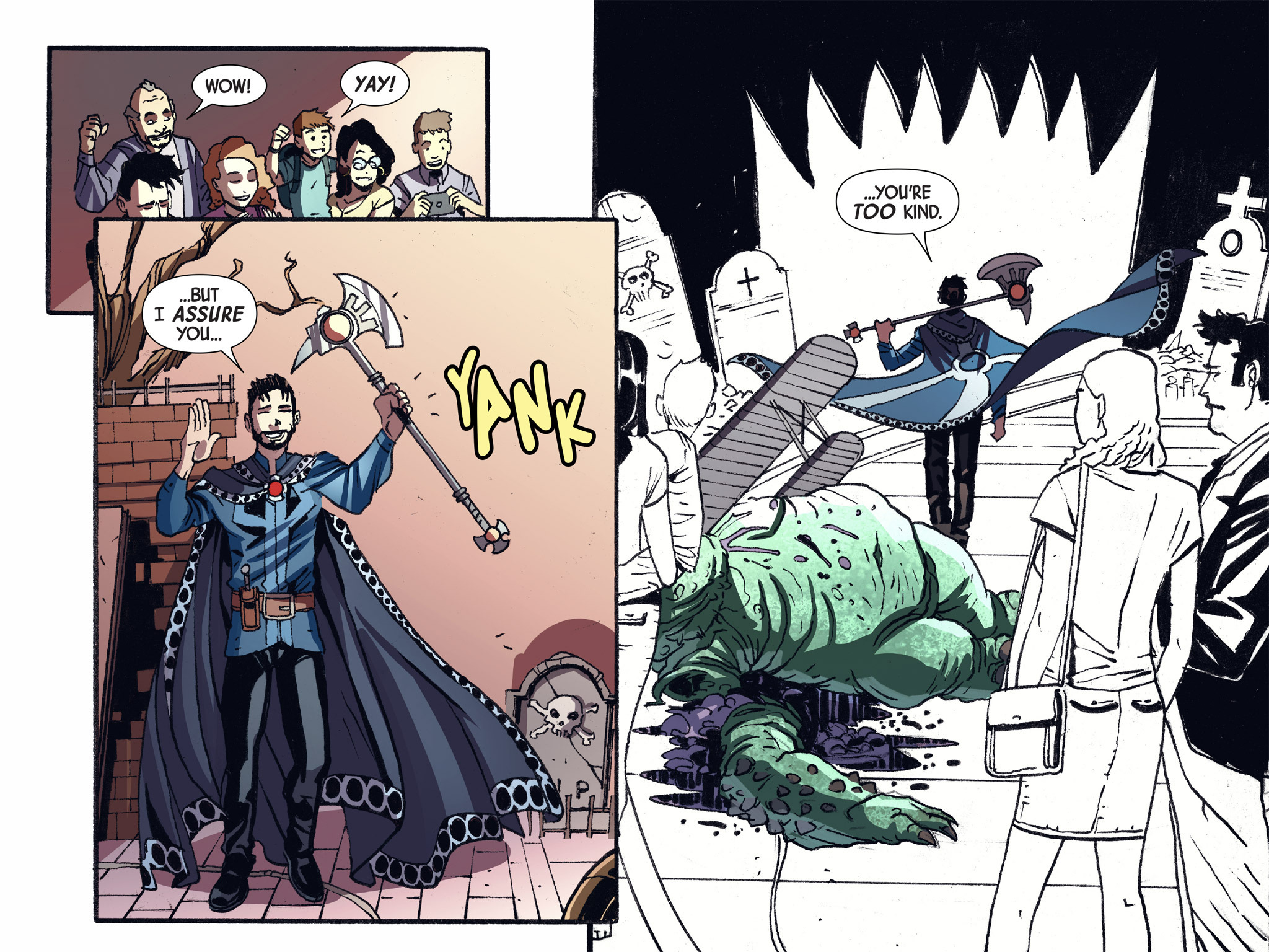 Read online Doctor Strange/Punisher: Magic Bullets Infinite Comic comic -  Issue #1 - 65