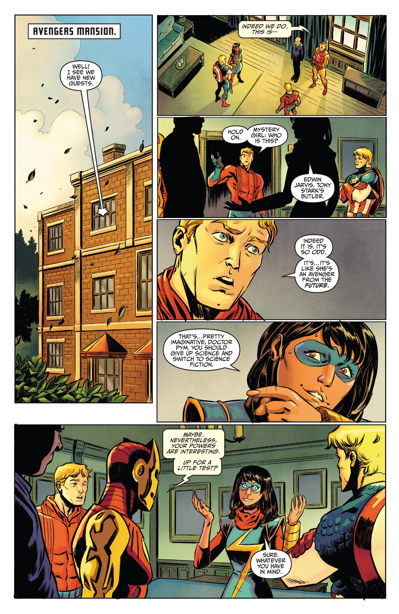 Read online Avengers: Back To Basics comic -  Issue #5 - 13