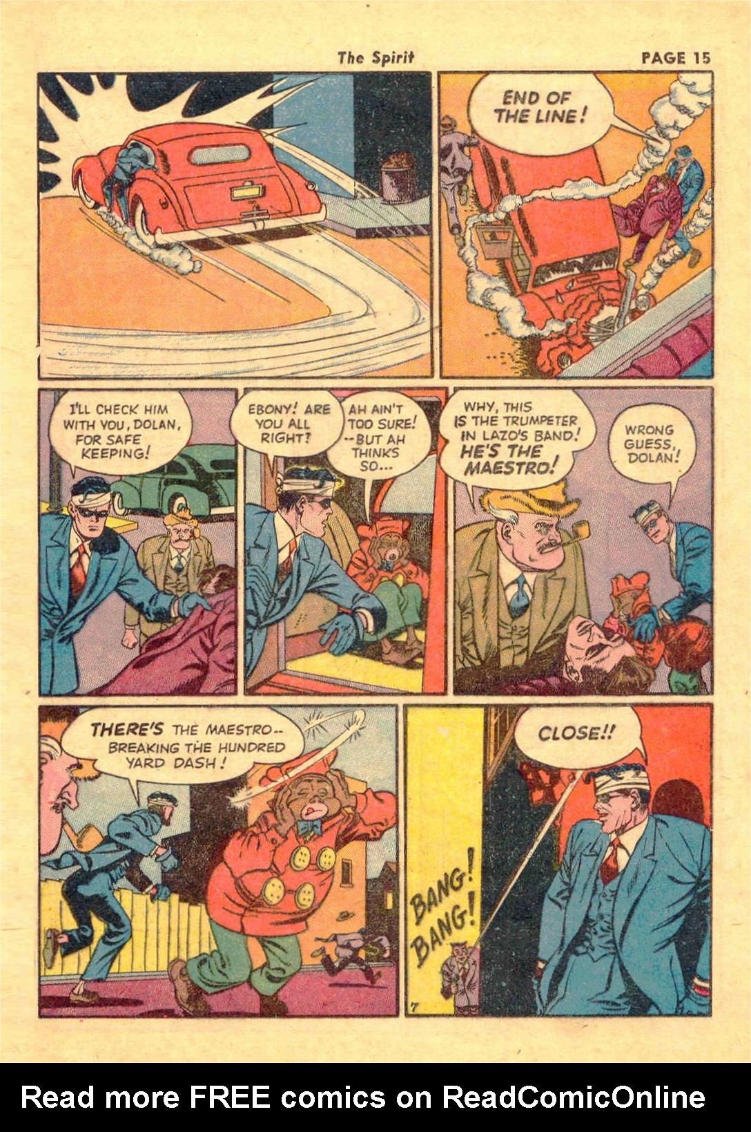 Read online The Spirit (1944) comic -  Issue #3 - 17