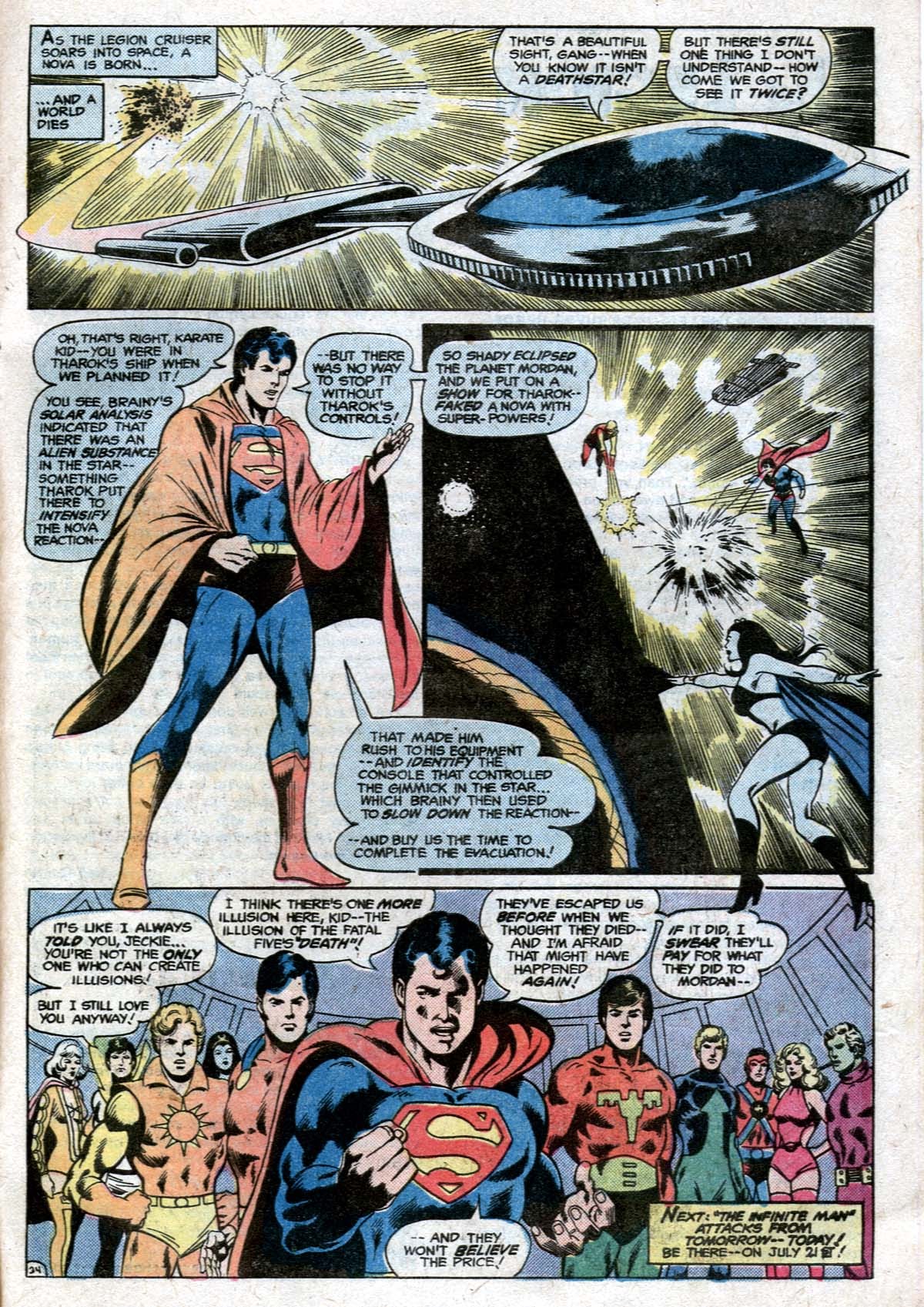 Read online Superboy and the Legion of Super-Heroes (1977) comic -  Issue #231 - 35