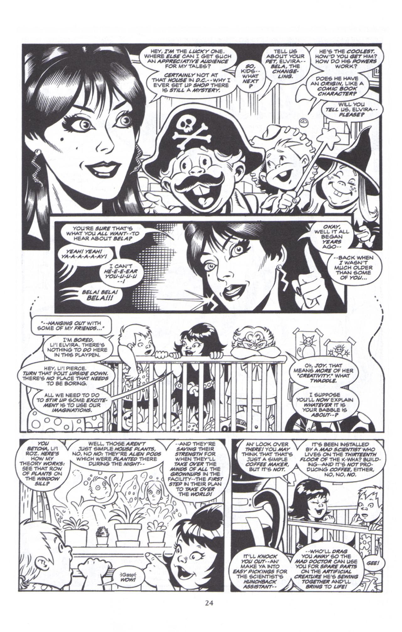 Read online Elvira, Mistress of the Dark comic -  Issue #100 - 26