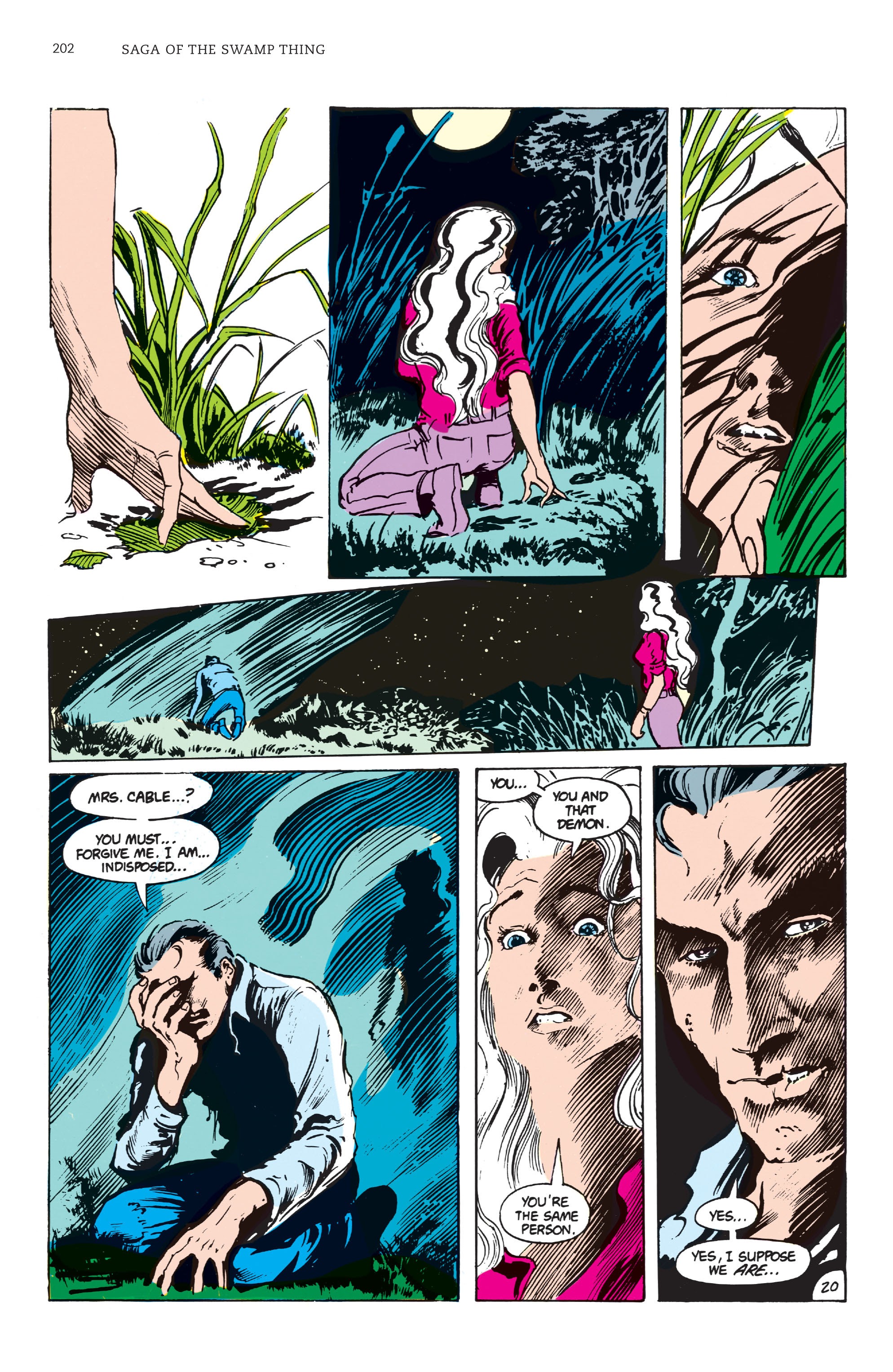 Read online Saga of the Swamp Thing comic -  Issue # TPB 1 (Part 2) - 97