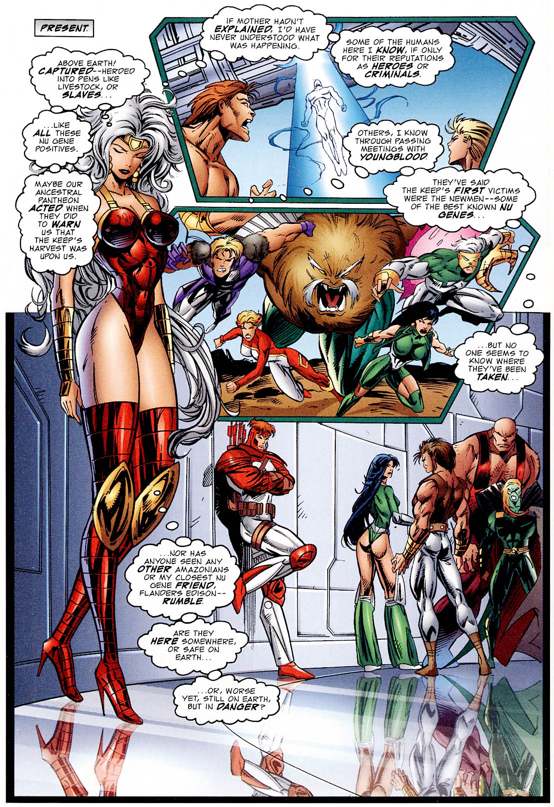 Read online Glory comic -  Issue #9 - 7