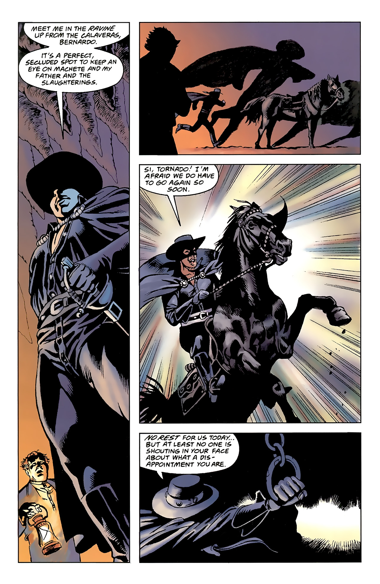 Read online Zorro: Matanzas comic -  Issue #1 - 22