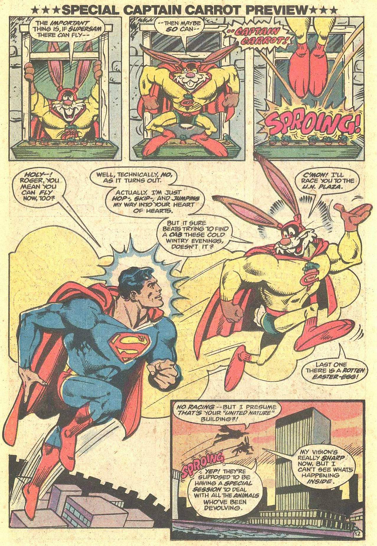 Read online Captain Carrot and His Amazing Zoo Crew! comic -  Issue #0 - 12