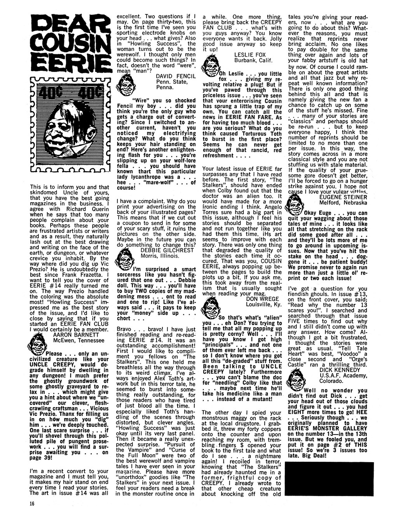 Read online Eerie Archives comic -  Issue # TPB 4 - 17