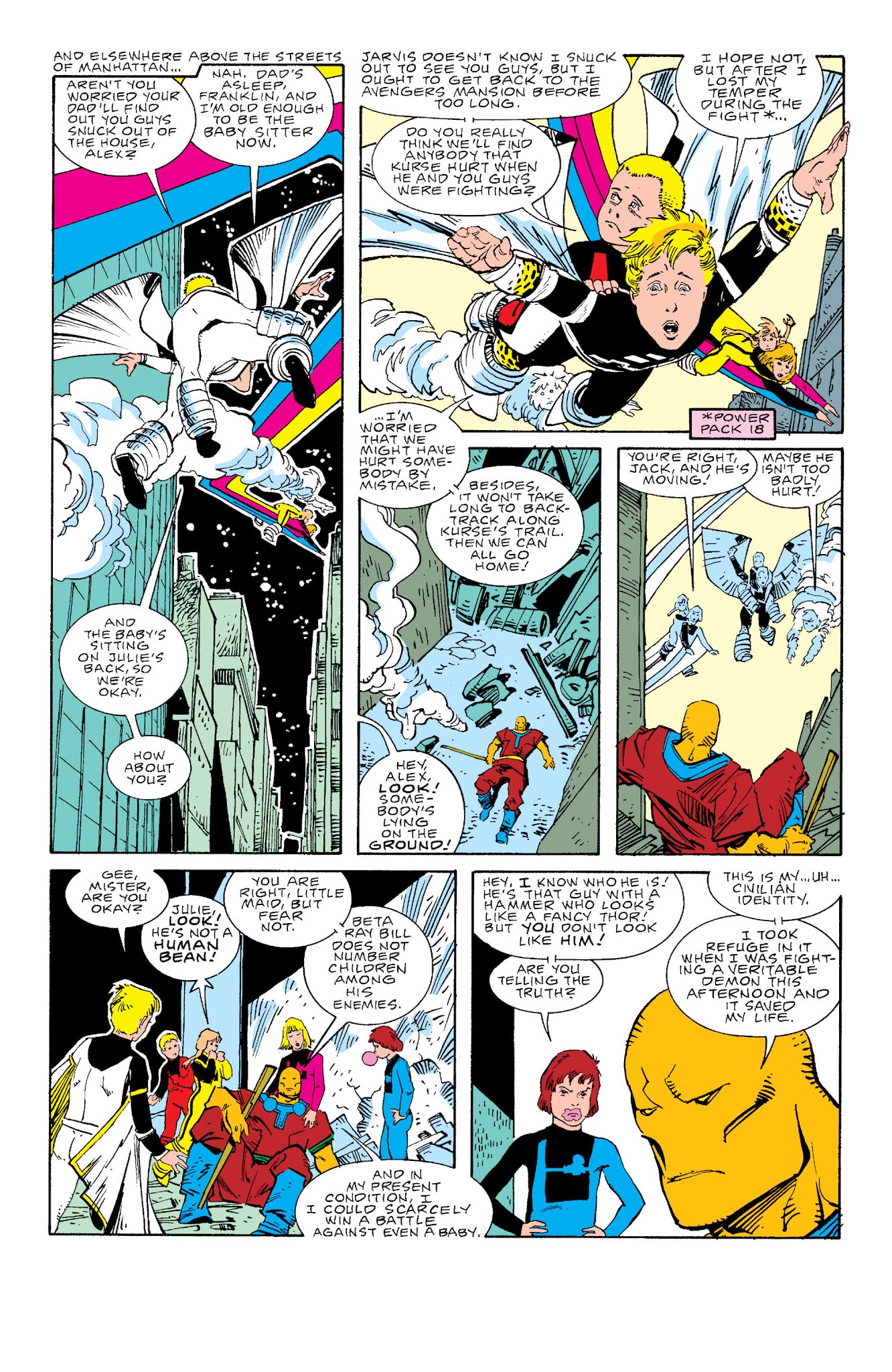 Read online Power Pack Classic comic -  Issue # TPB 3 (Part 3) - 65