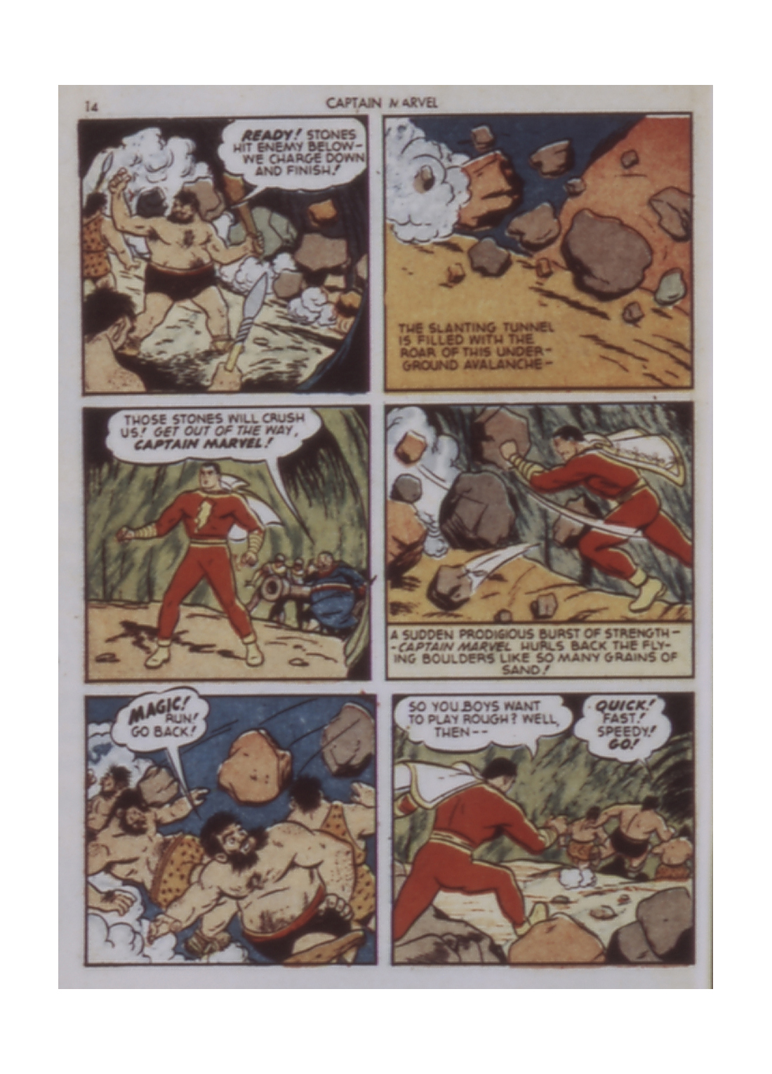 Read online Captain Marvel Adventures comic -  Issue #6 - 14