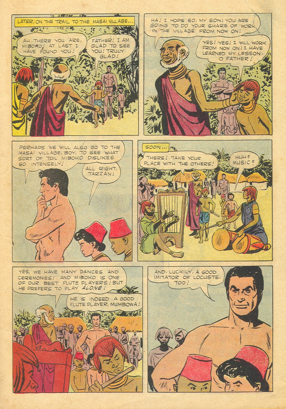 Read online Tarzan (1948) comic -  Issue #97 - 27