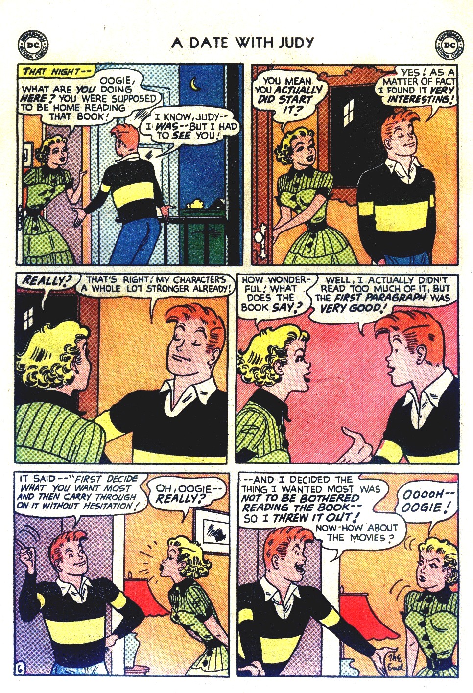 Read online A Date with Judy comic -  Issue #41 - 8