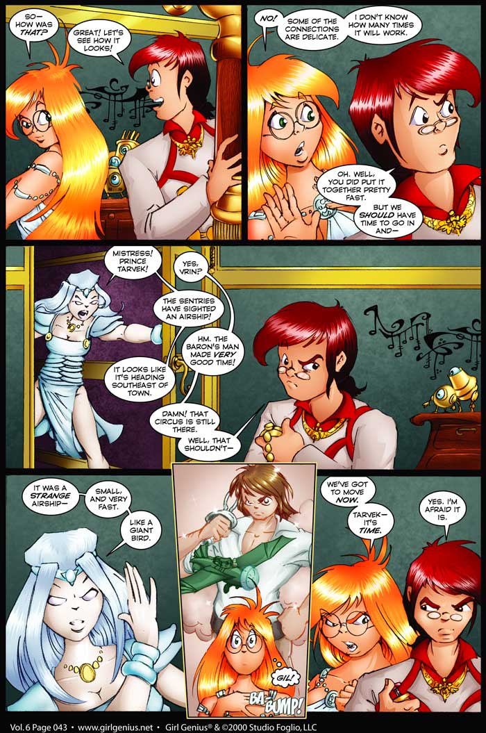 Read online Girl Genius (2002) comic -  Issue #6 - 44