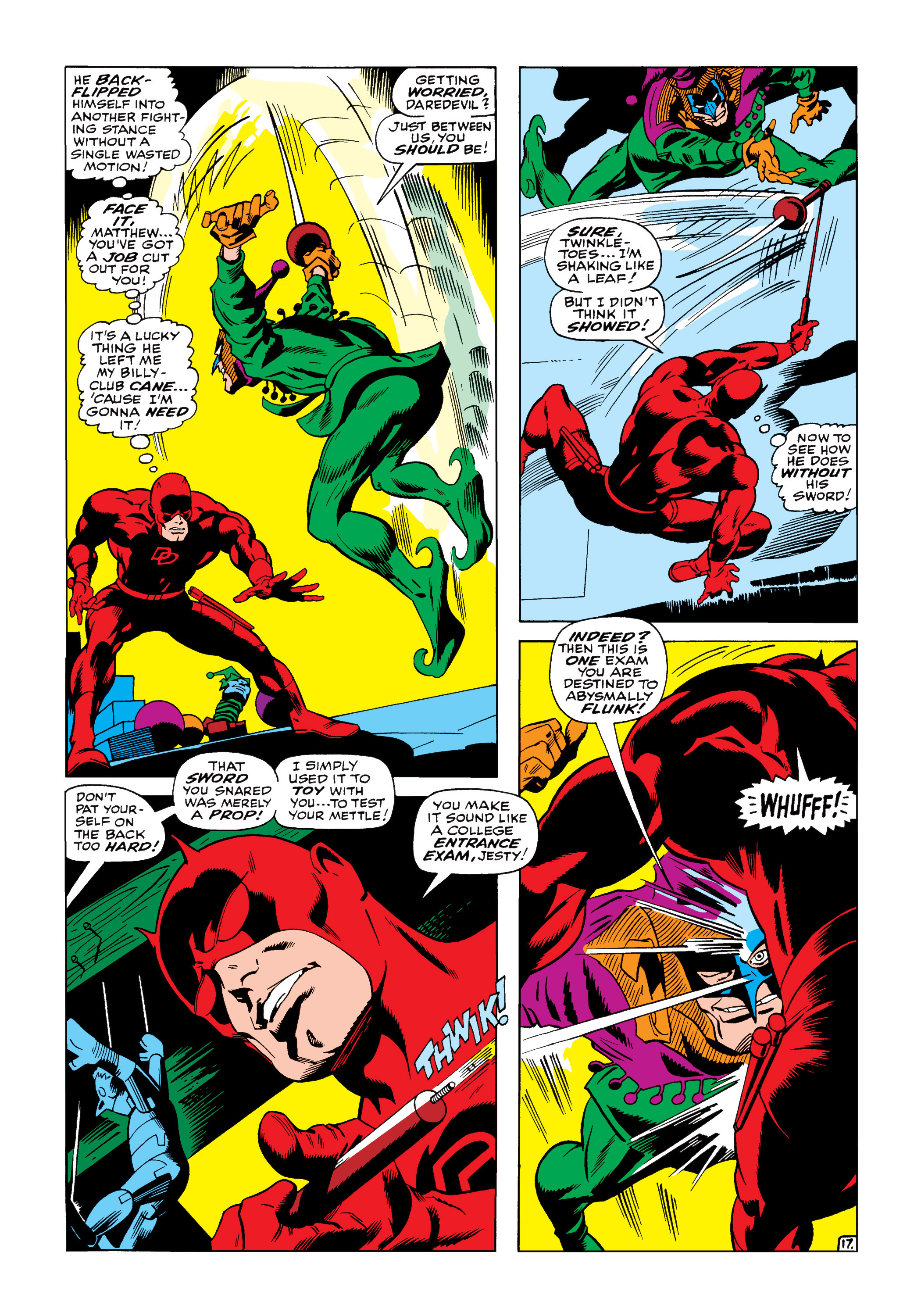 Read online Marvel Masterworks: Daredevil comic -  Issue # TPB 5 (Part 1) - 23