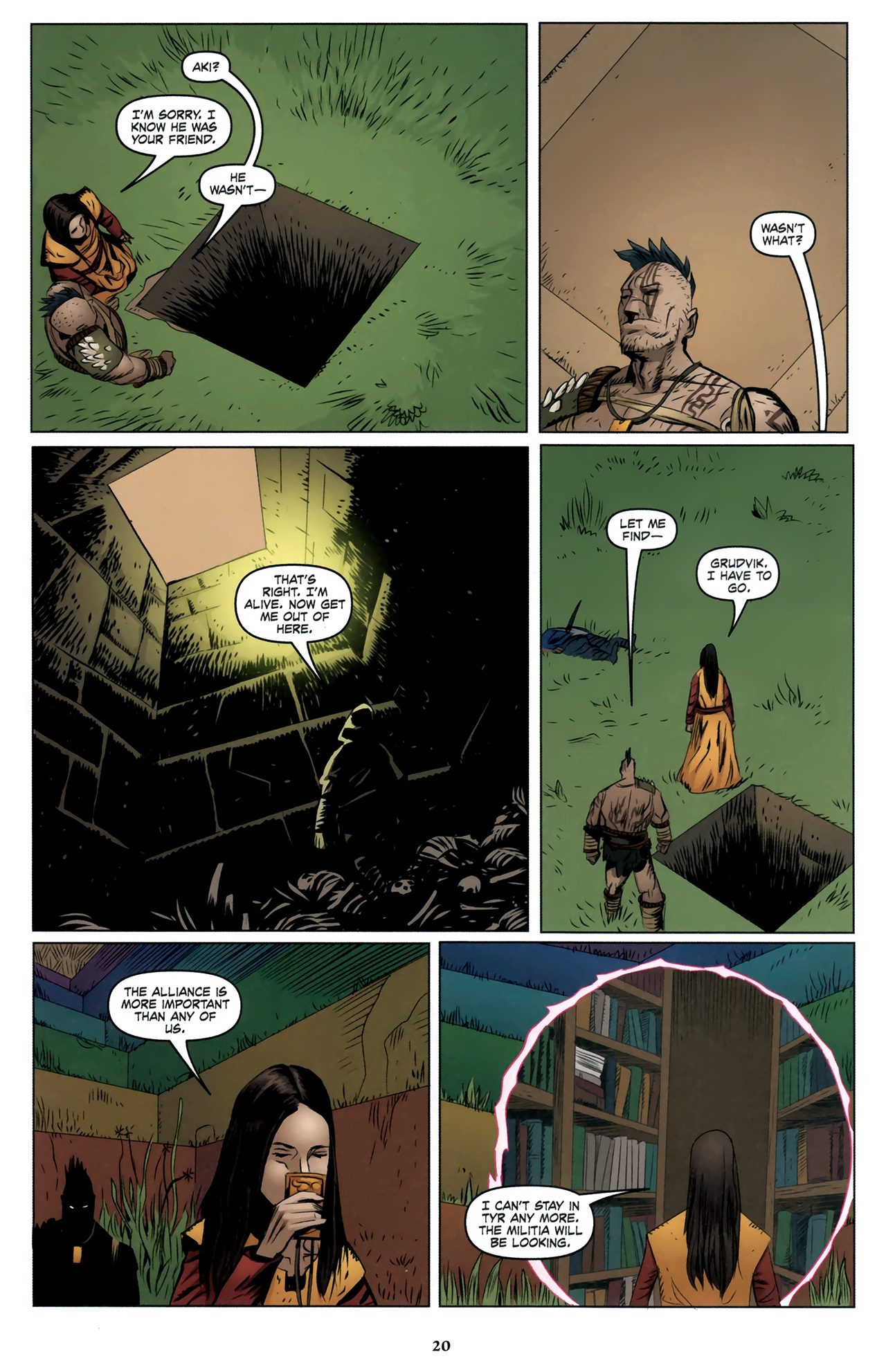 Read online Dark Sun comic -  Issue #5 - 22