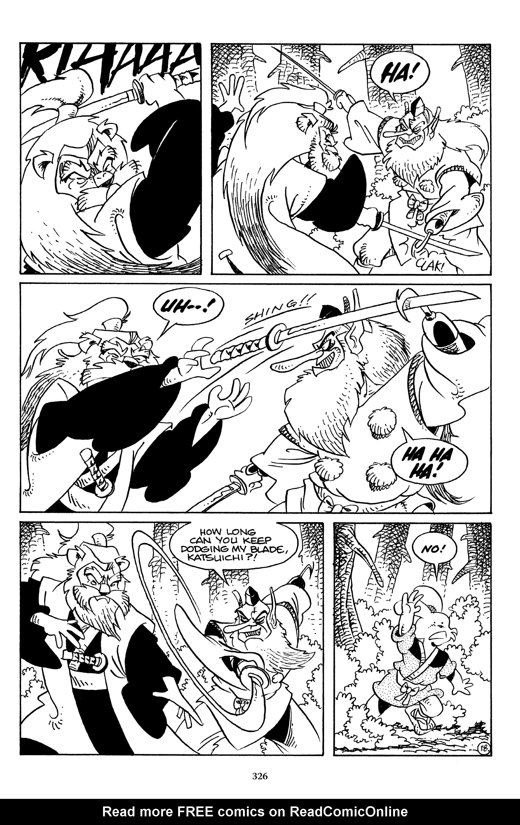 Read online The Usagi Yojimbo Saga comic -  Issue # TPB 4 - 323