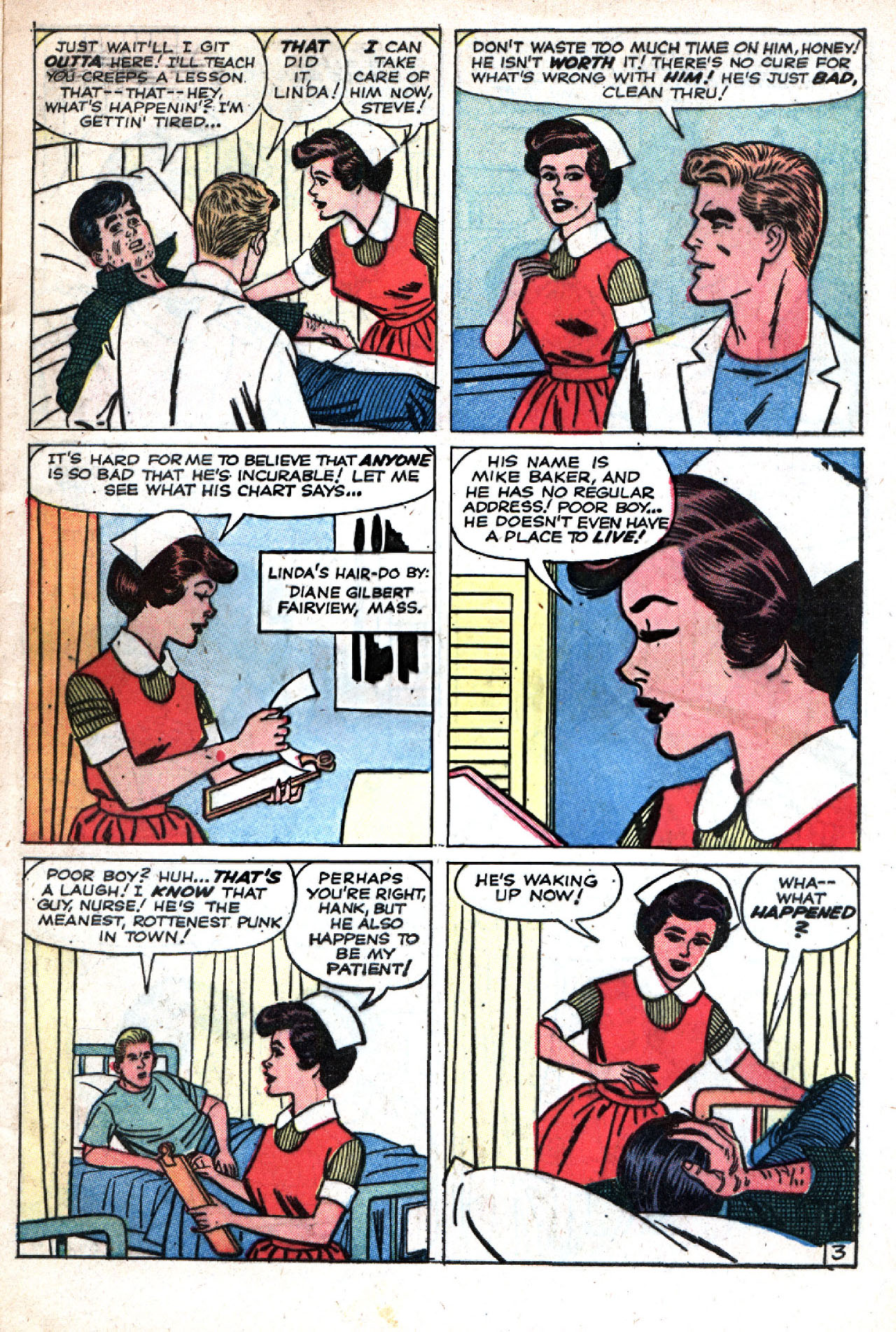 Read online Linda Carter, Student Nurse comic -  Issue #8 - 5