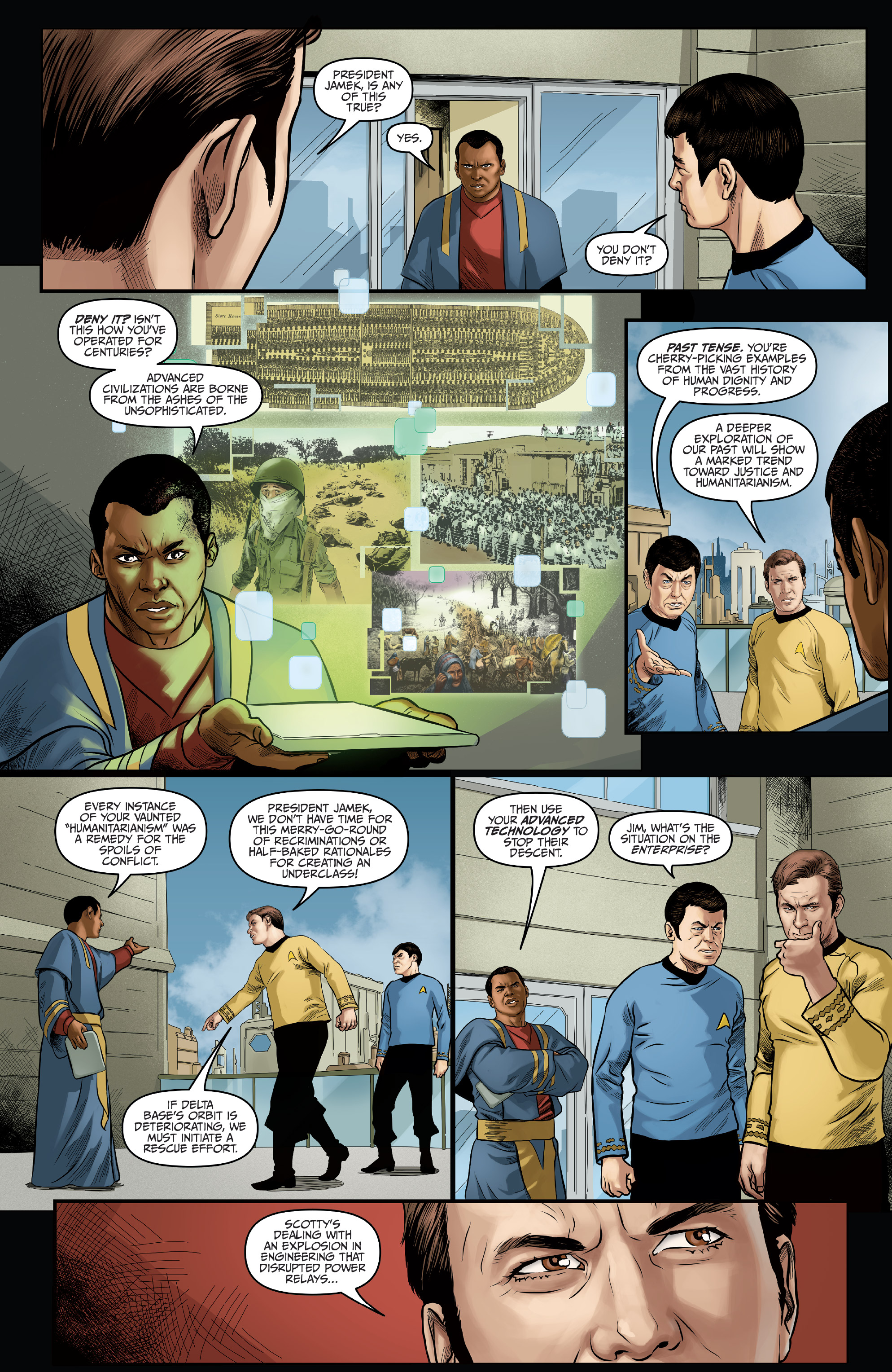 Read online Star Trek: Year Five comic -  Issue #4 - 5