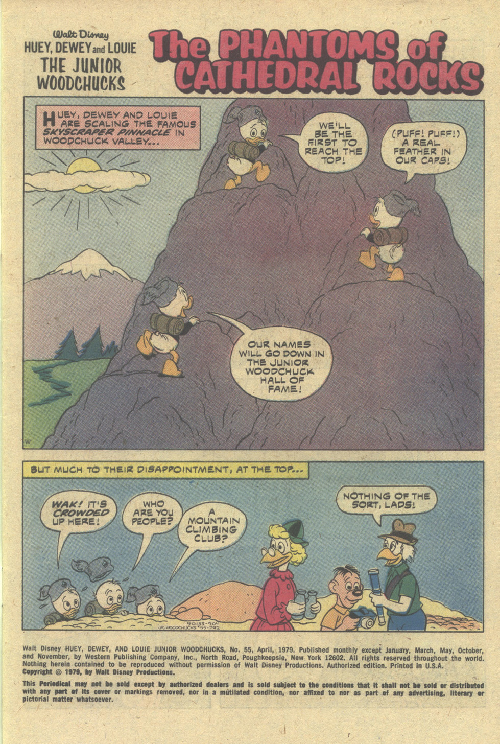 Read online Huey, Dewey, and Louie Junior Woodchucks comic -  Issue #55 - 3