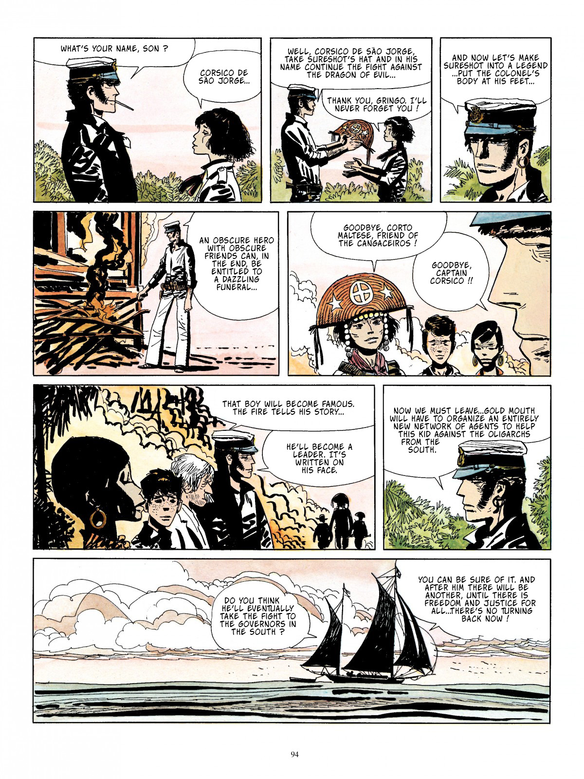Read online Corto Maltese comic -  Issue # TPB 3 - 81