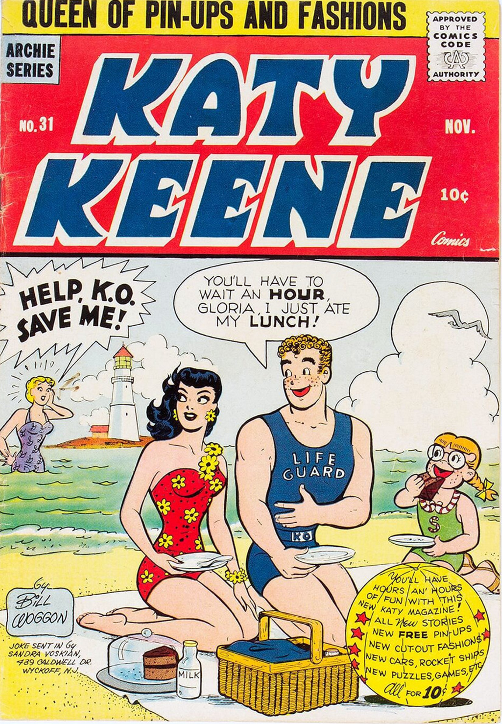 Read online Katy Keene (1949) comic -  Issue #31 - 1