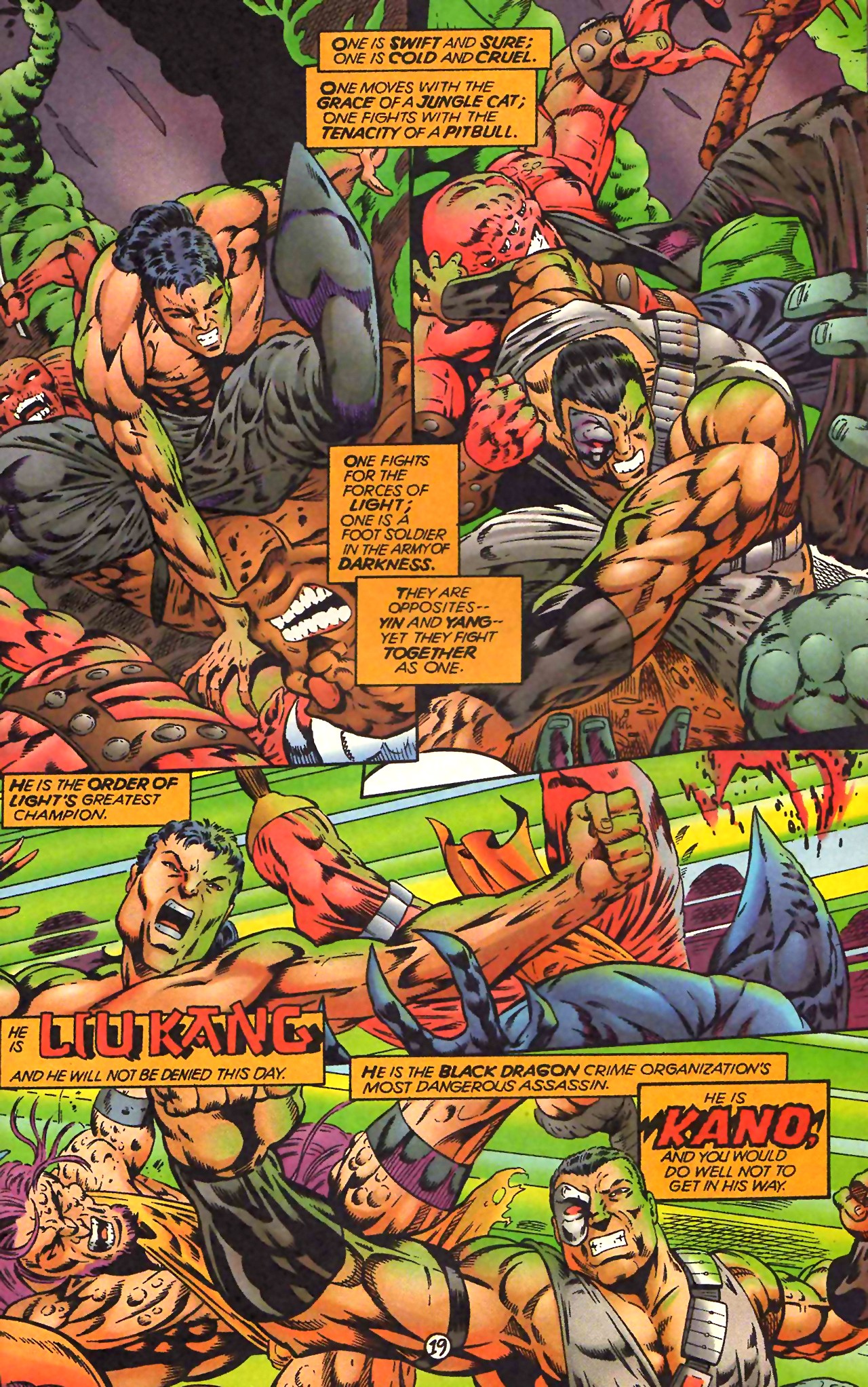 Read online Mortal Kombat (1994) comic -  Issue #5 - 20
