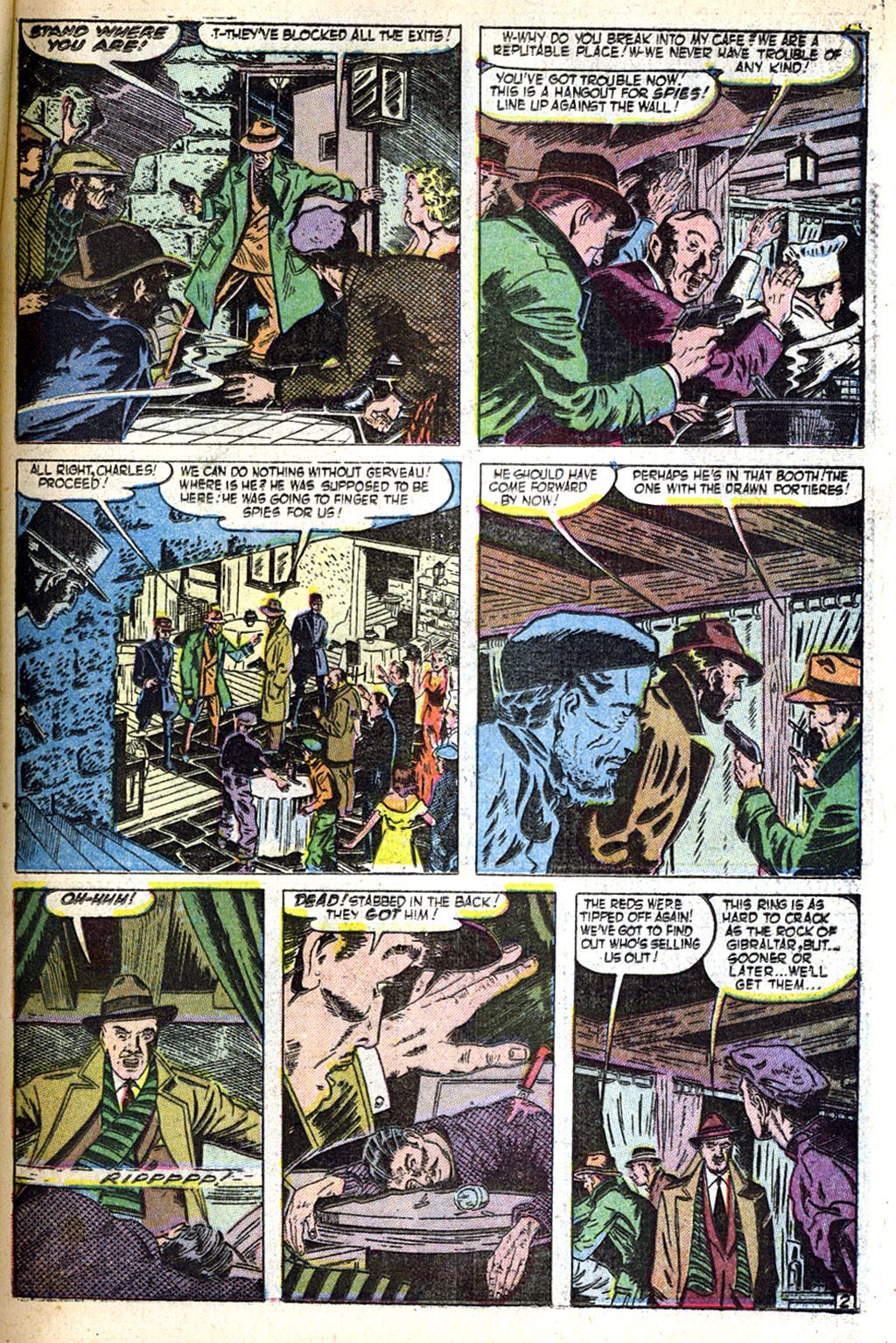 Read online Spy Fighters comic -  Issue #15 - 23