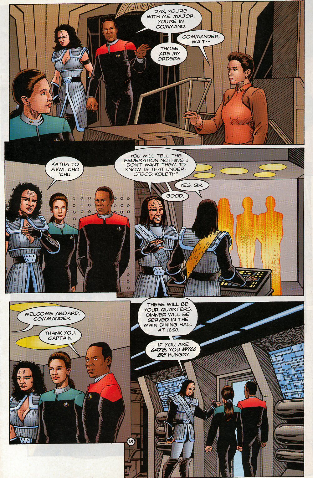 Read online Star Trek: Deep Space Nine - Lightstorm comic -  Issue # Full - 13