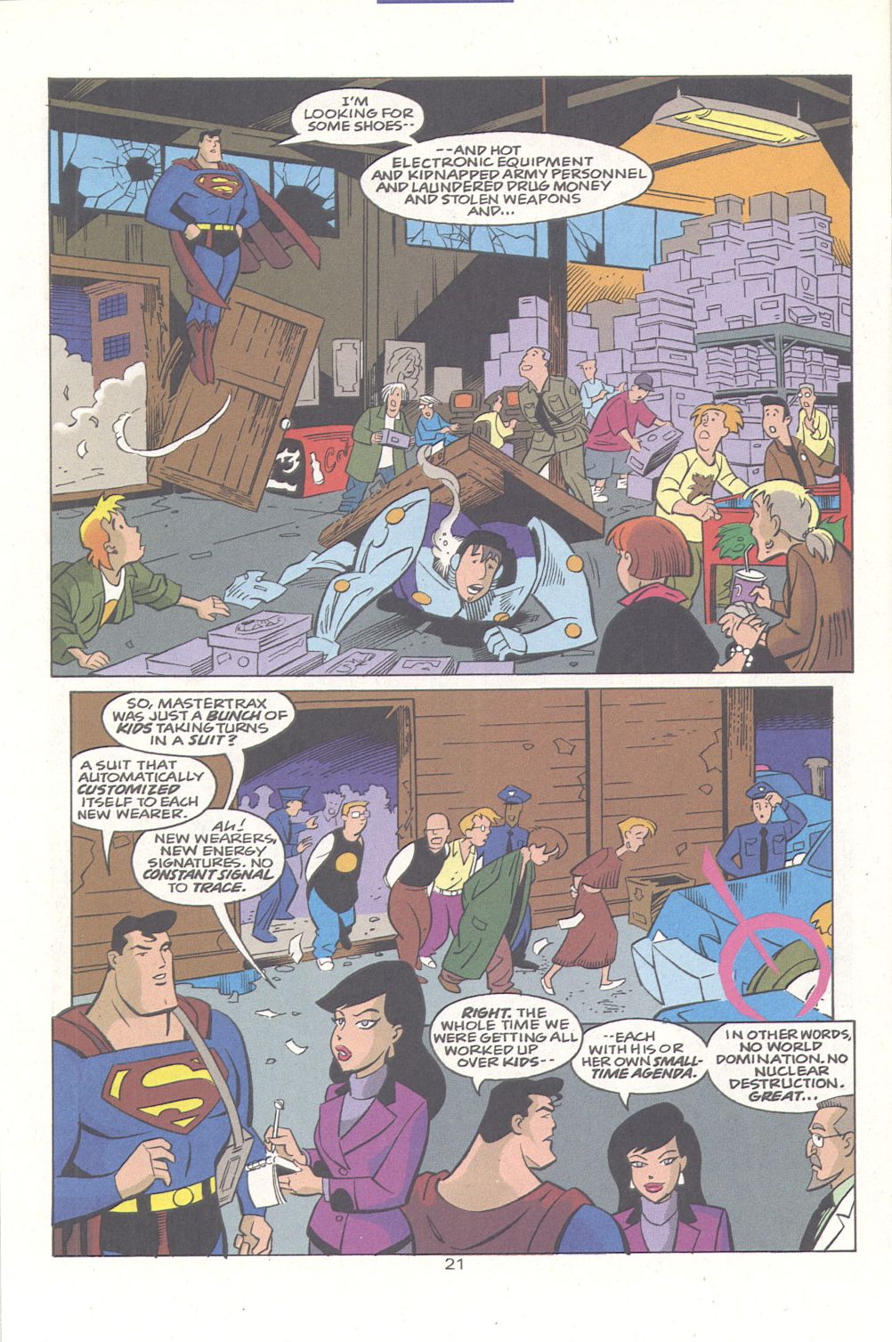 Superman Adventures Issue #20 #23 - English 22