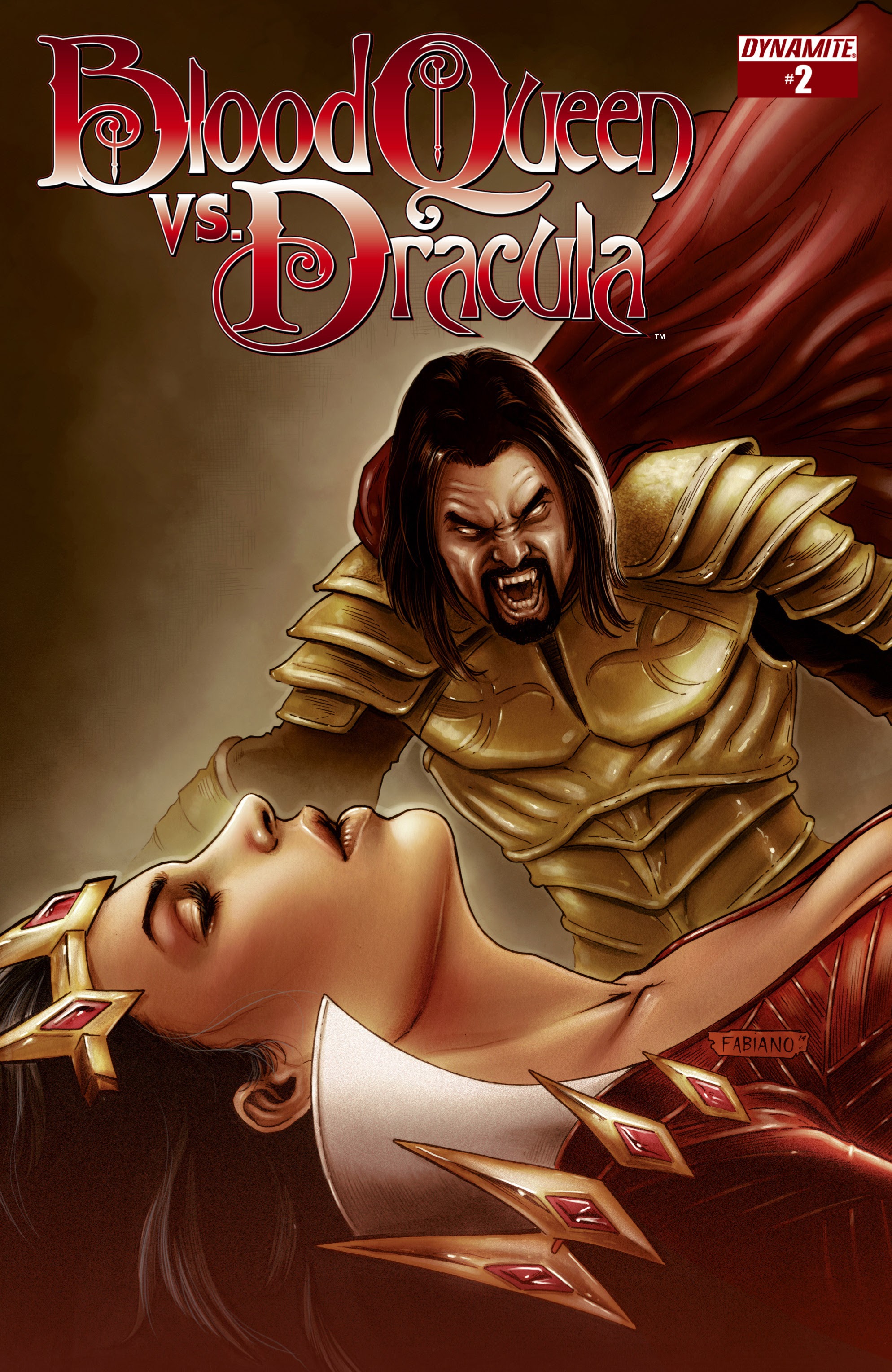 Read online Blood Queen Vs. Dracula comic -  Issue #2 - 2