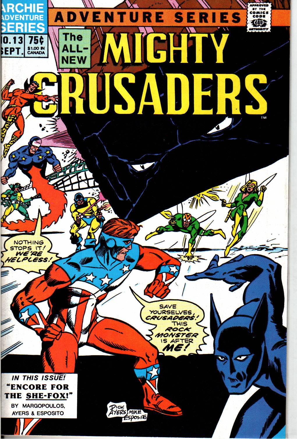 Read online The All New Adventures of the Mighty Crusaders comic -  Issue #13 - 1
