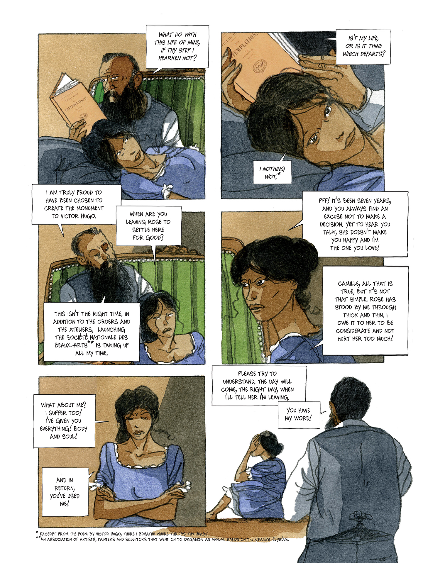 Read online Rodin: Fugit Amor, An Intimate Portrait comic -  Issue # TPB - 76