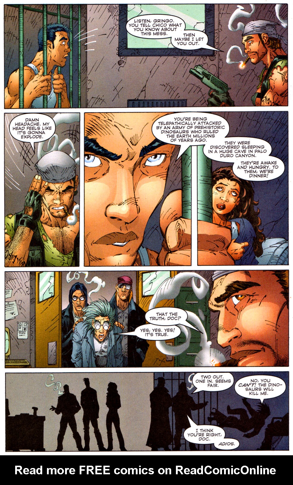 Read online Extinction Event comic -  Issue #4 - 8
