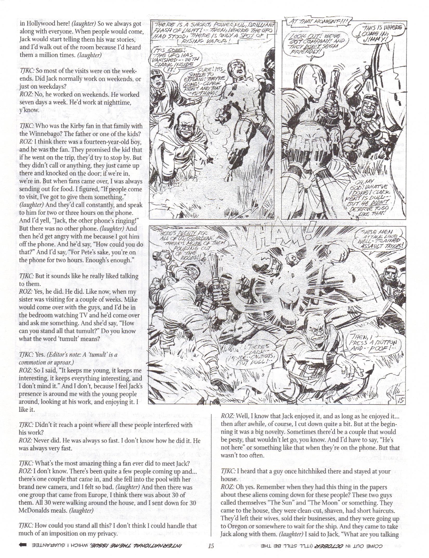 Read online The Jack Kirby Collector comic -  Issue #10 - 15