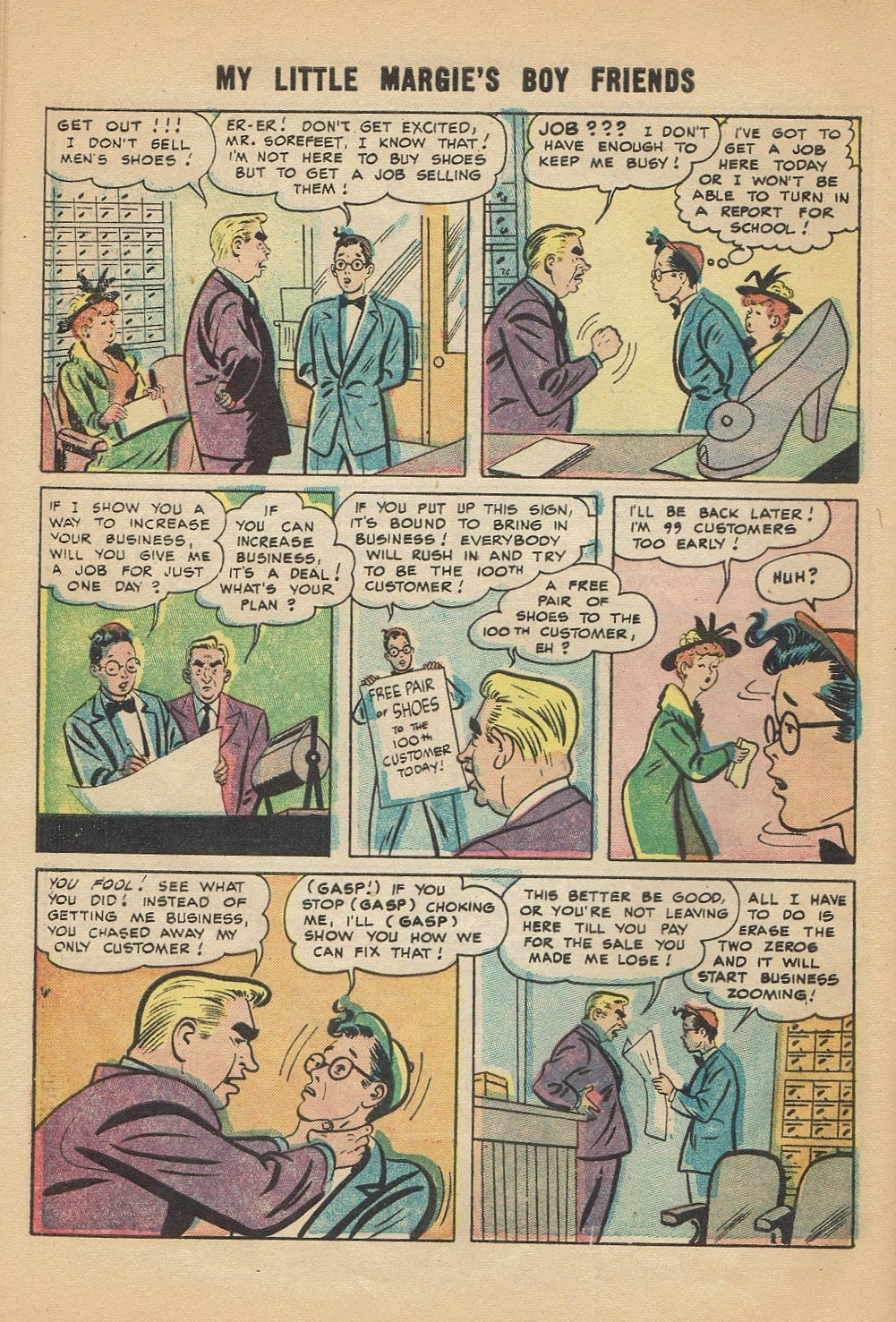 Read online My Little Margie's Boy Friends comic -  Issue #3 - 32