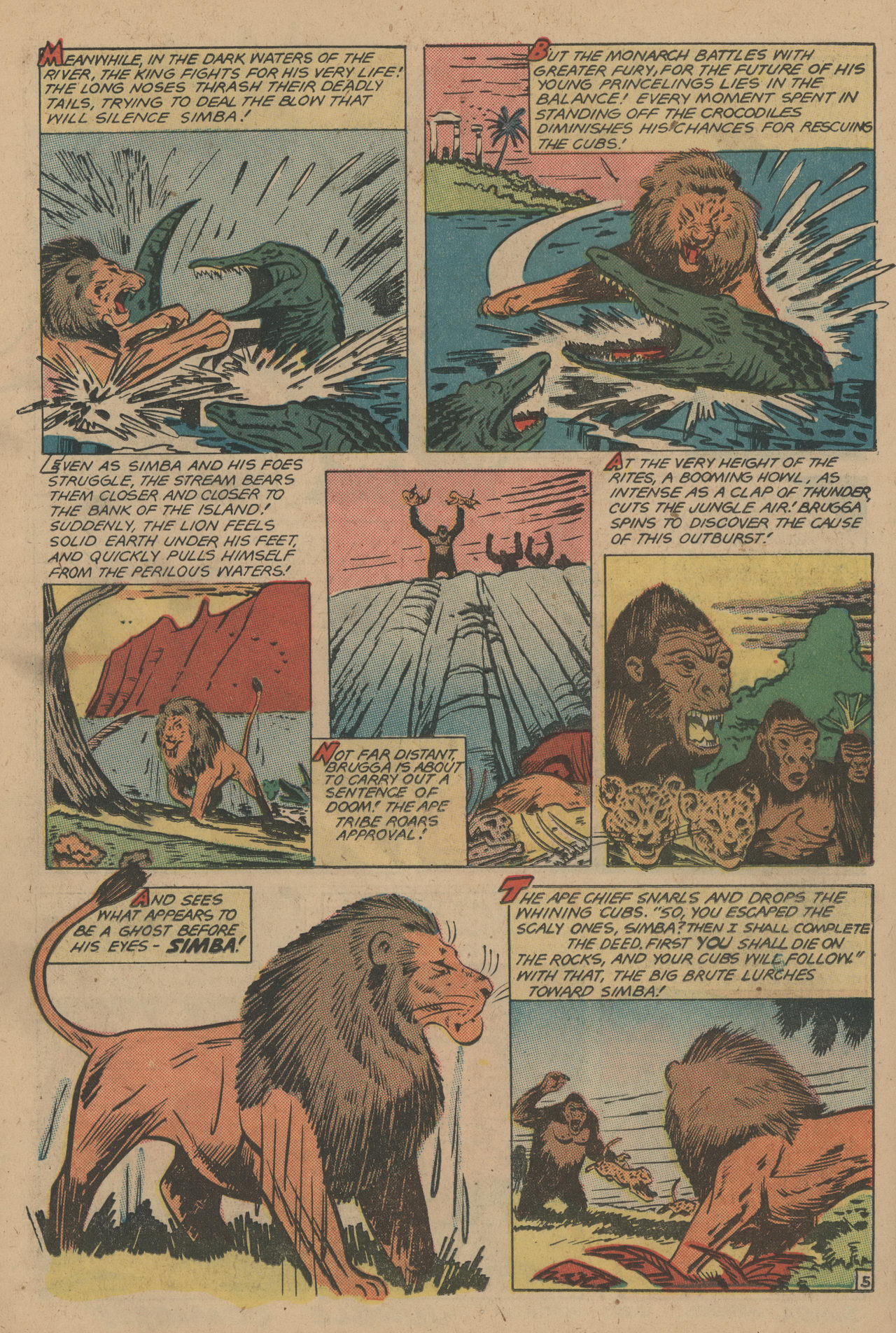 Read online Jungle Comics comic -  Issue #121 - 17