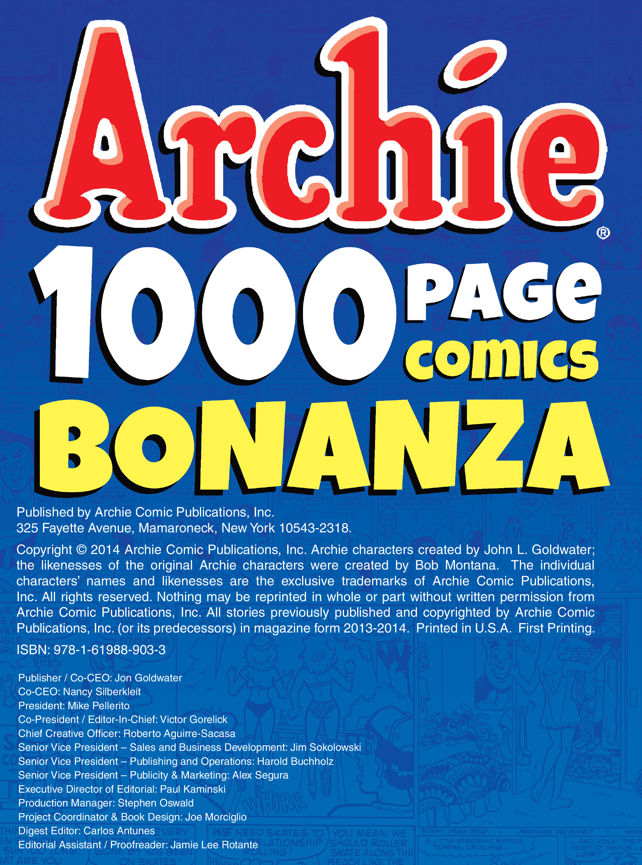 Read online Archie 1000 Page Comics Bonanza comic -  Issue #1 (Part 1) - 2